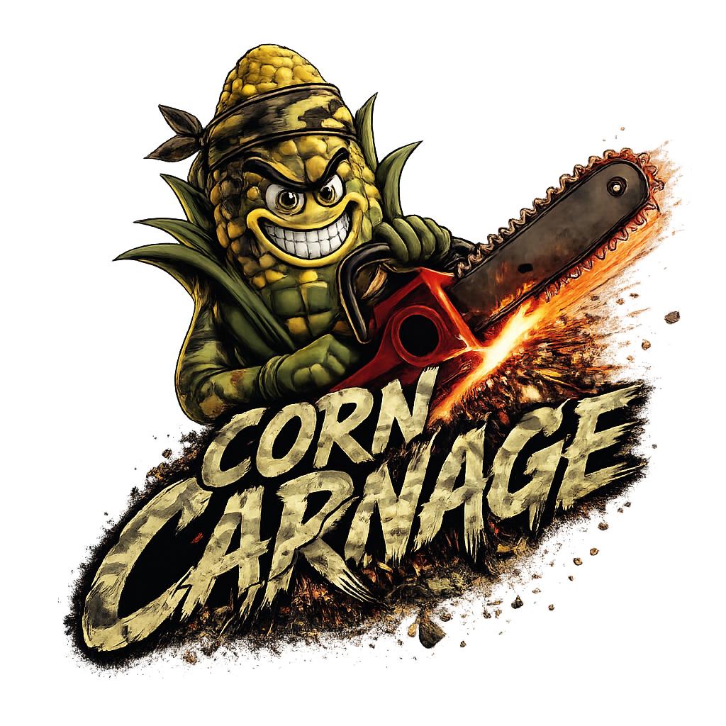 Corn Carnage Custom Can Sleeves