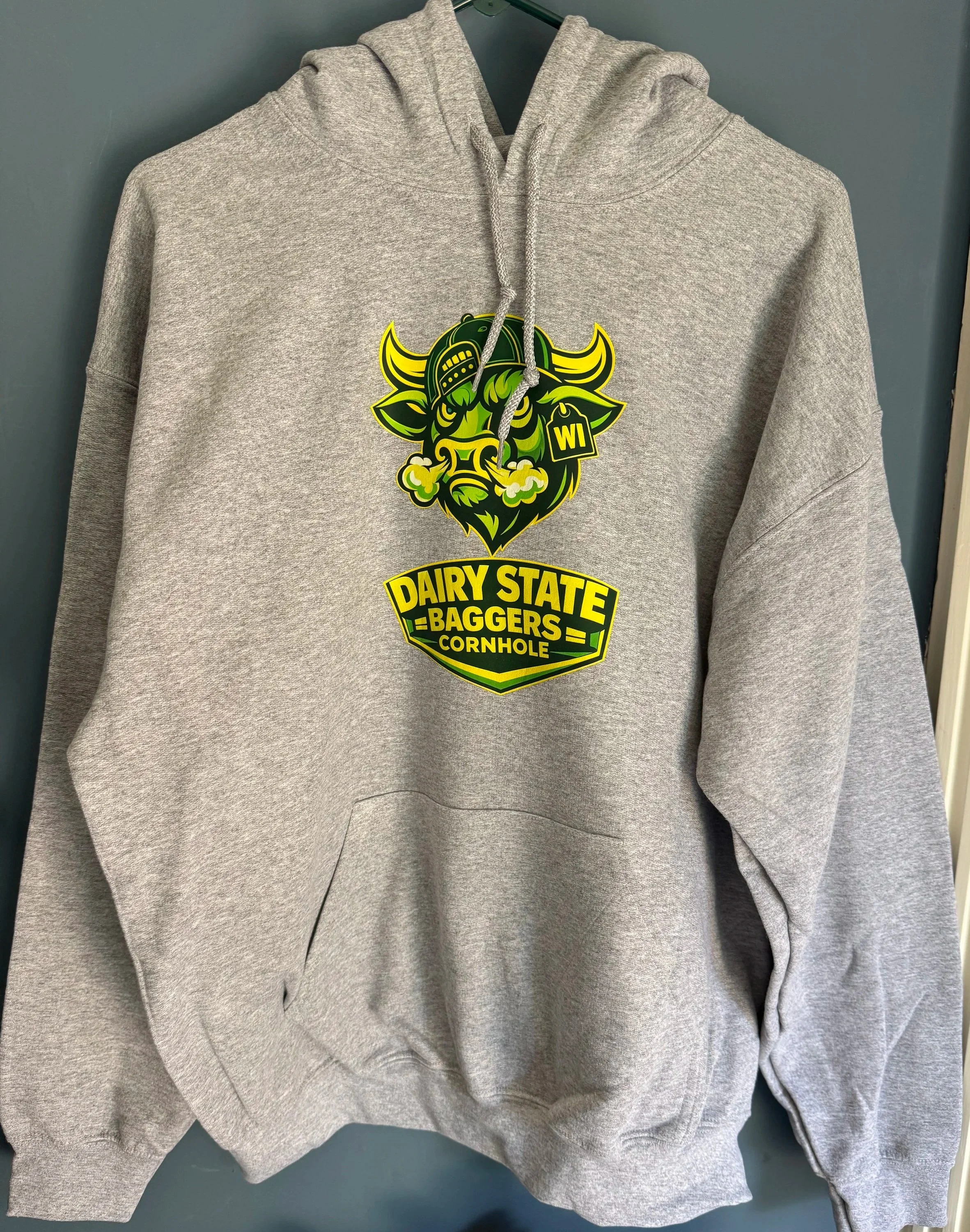 Dairy State Baggers Gold and Green Sweatshirt