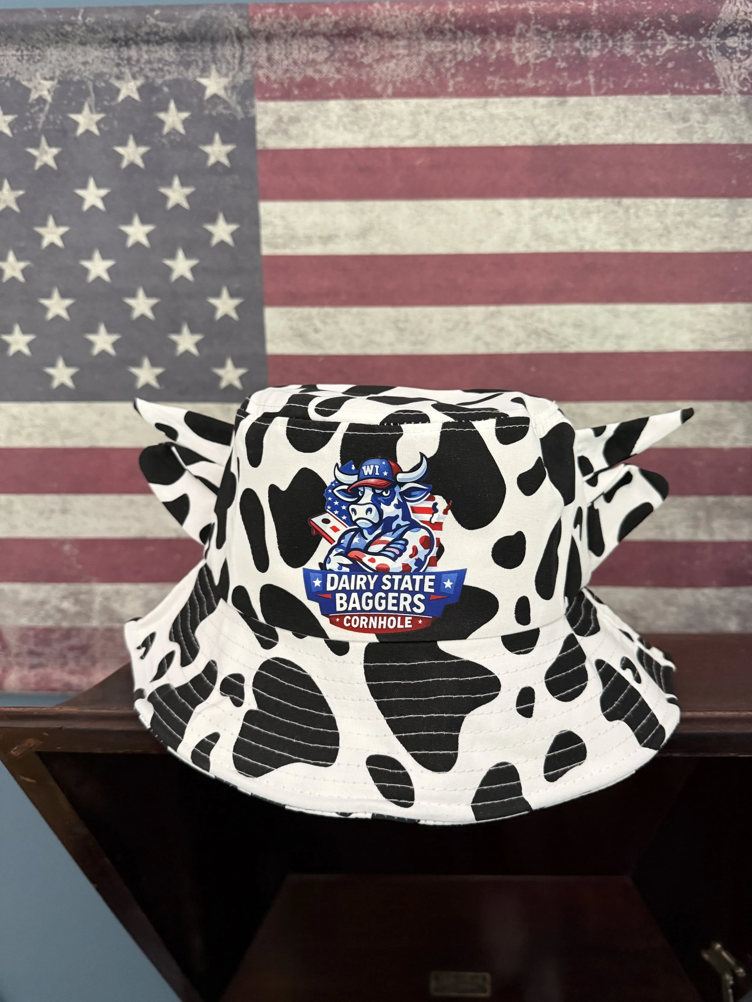 Dairy State Bagger Cow Bucket Hat
