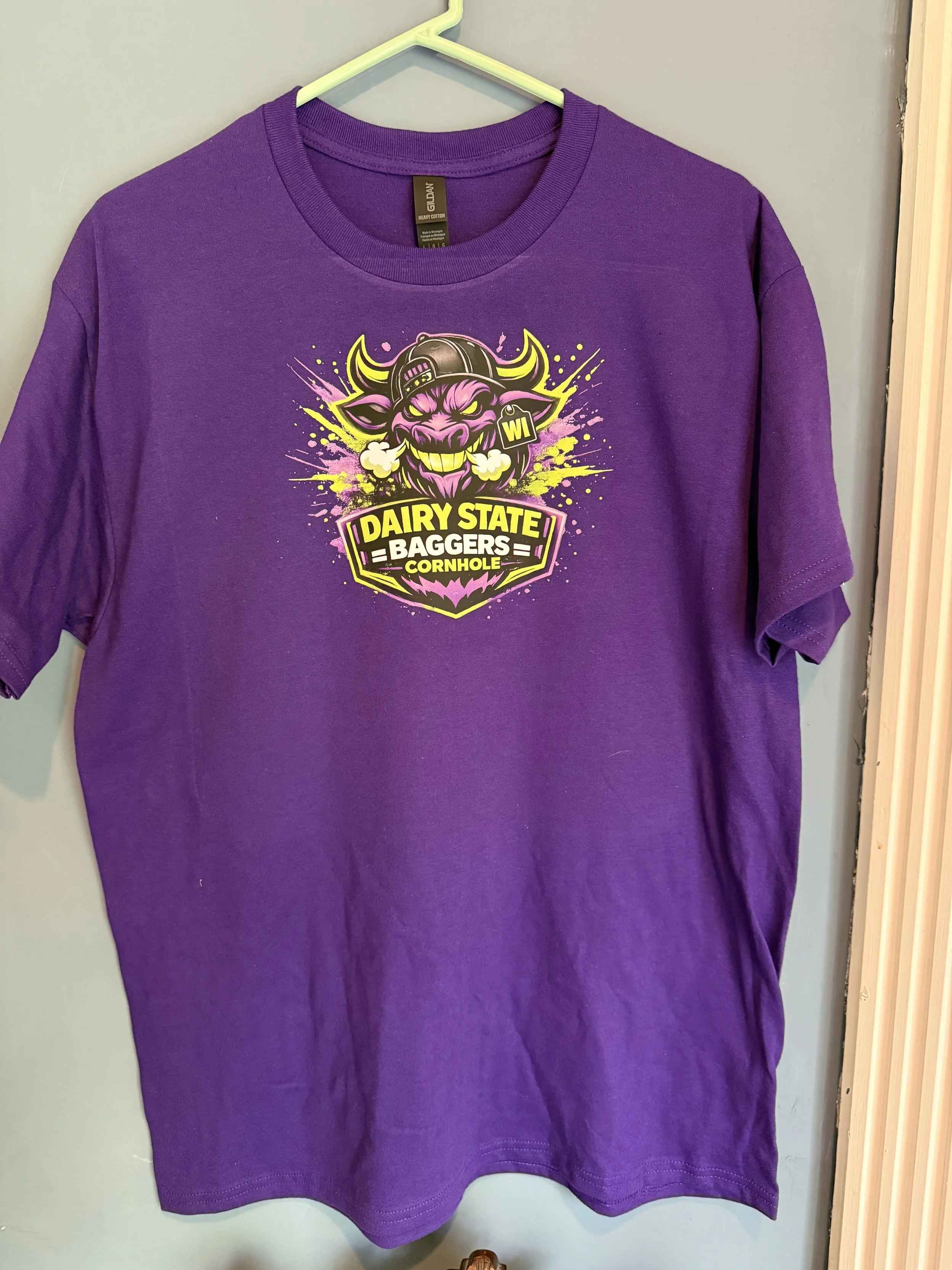 Dairy State Baggers Bull-oker T-shirt