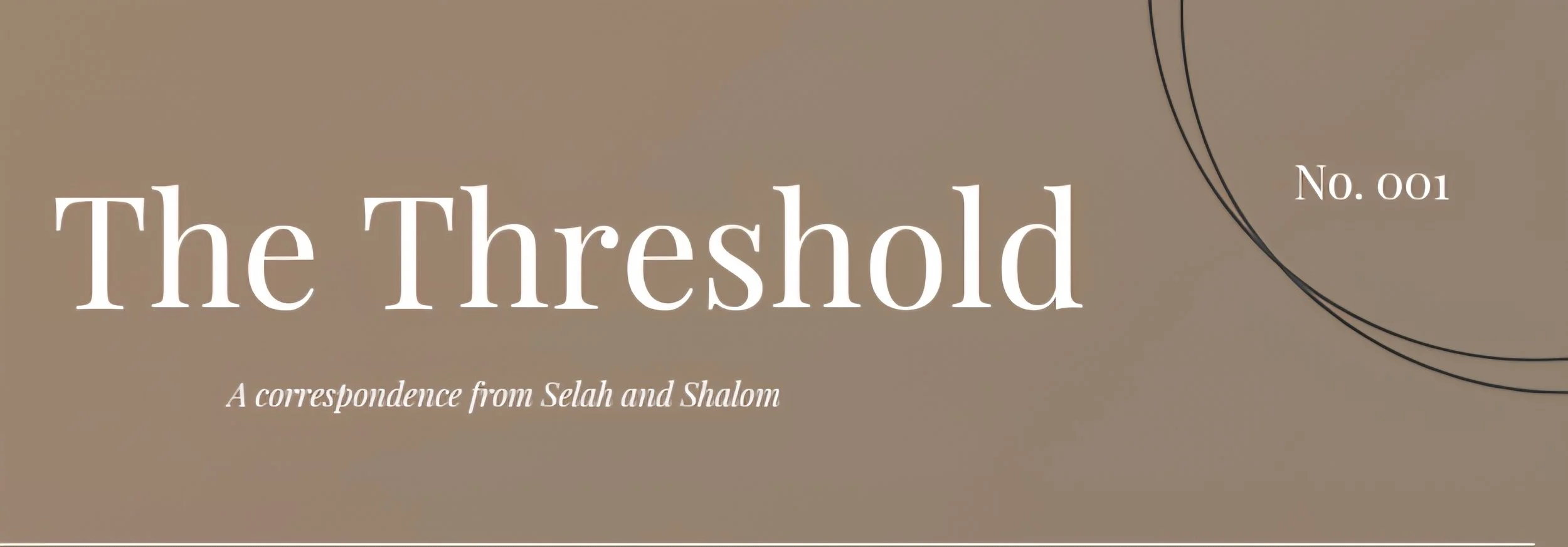 Free Sample of The Threshold Letter