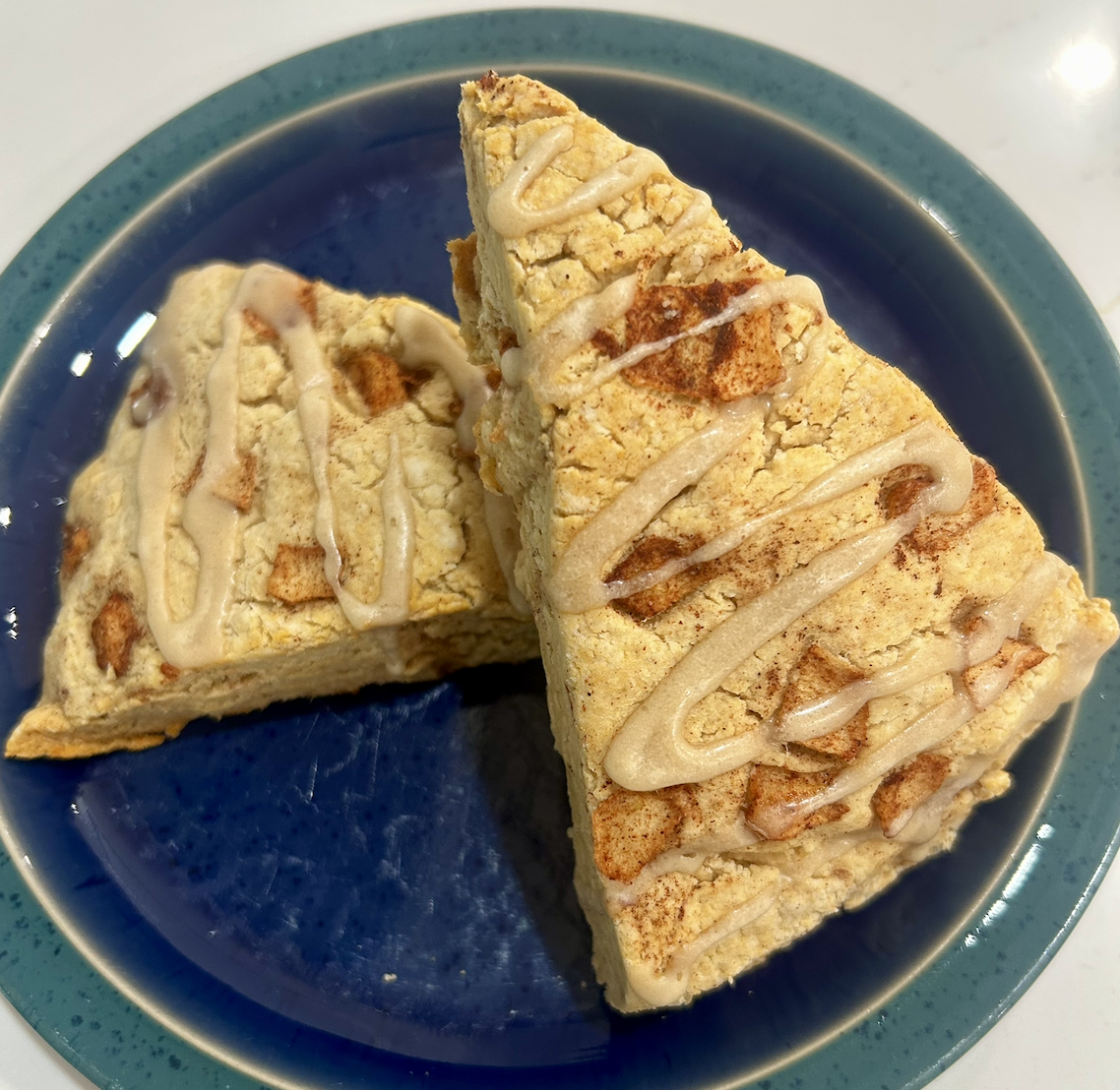 Caramel Apple Scones