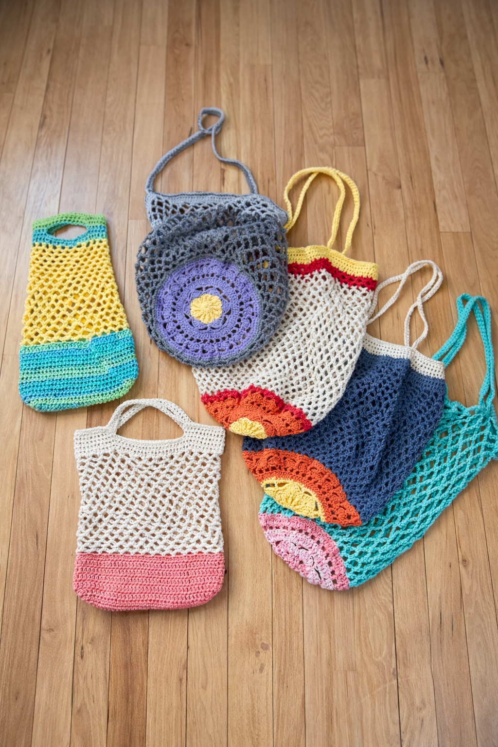 Crochet Cotton Market Tote