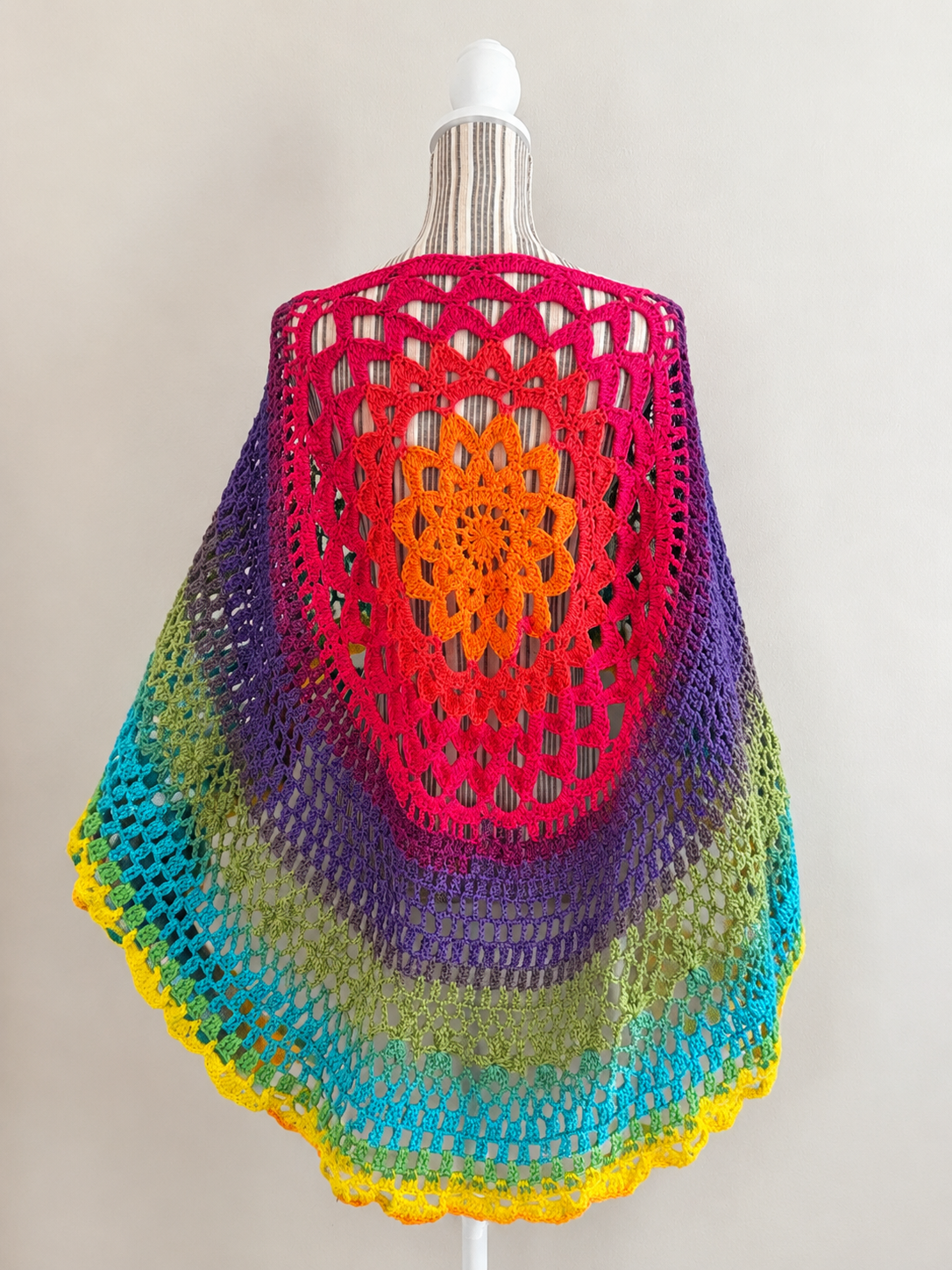 Lotus Bloom Poncho