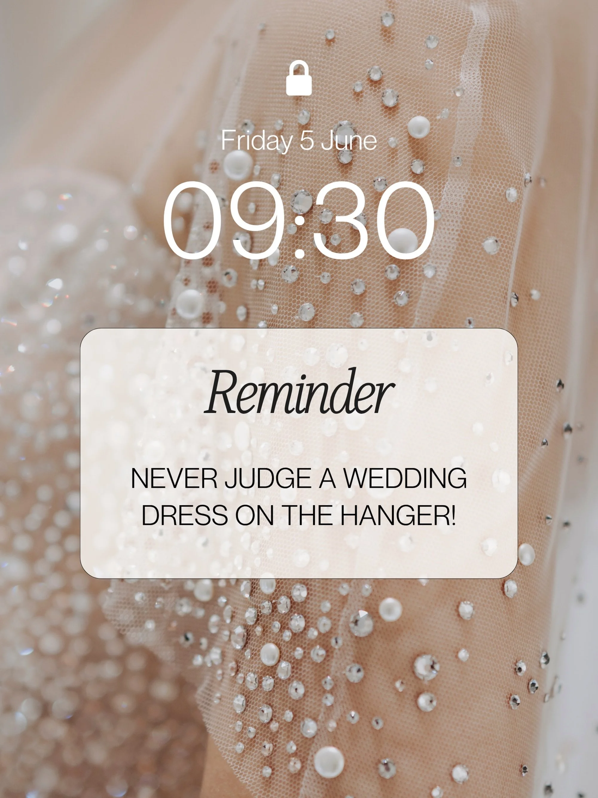✨ Friendly reminder: Never judge a wedding dress on the hanger! ✨

Honestly, some dresses don&rsquo;t look like much when they&rsquo;re hanging up&hellip; but once they&rsquo;re on, it&rsquo;s a completely different story. 🤍

That&rsquo;s why at Ade