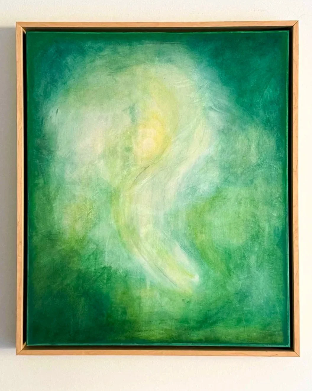 Parade 2 by Michelle Masters — abstract painting from the Luminosity Series exploring atmospheric light structures