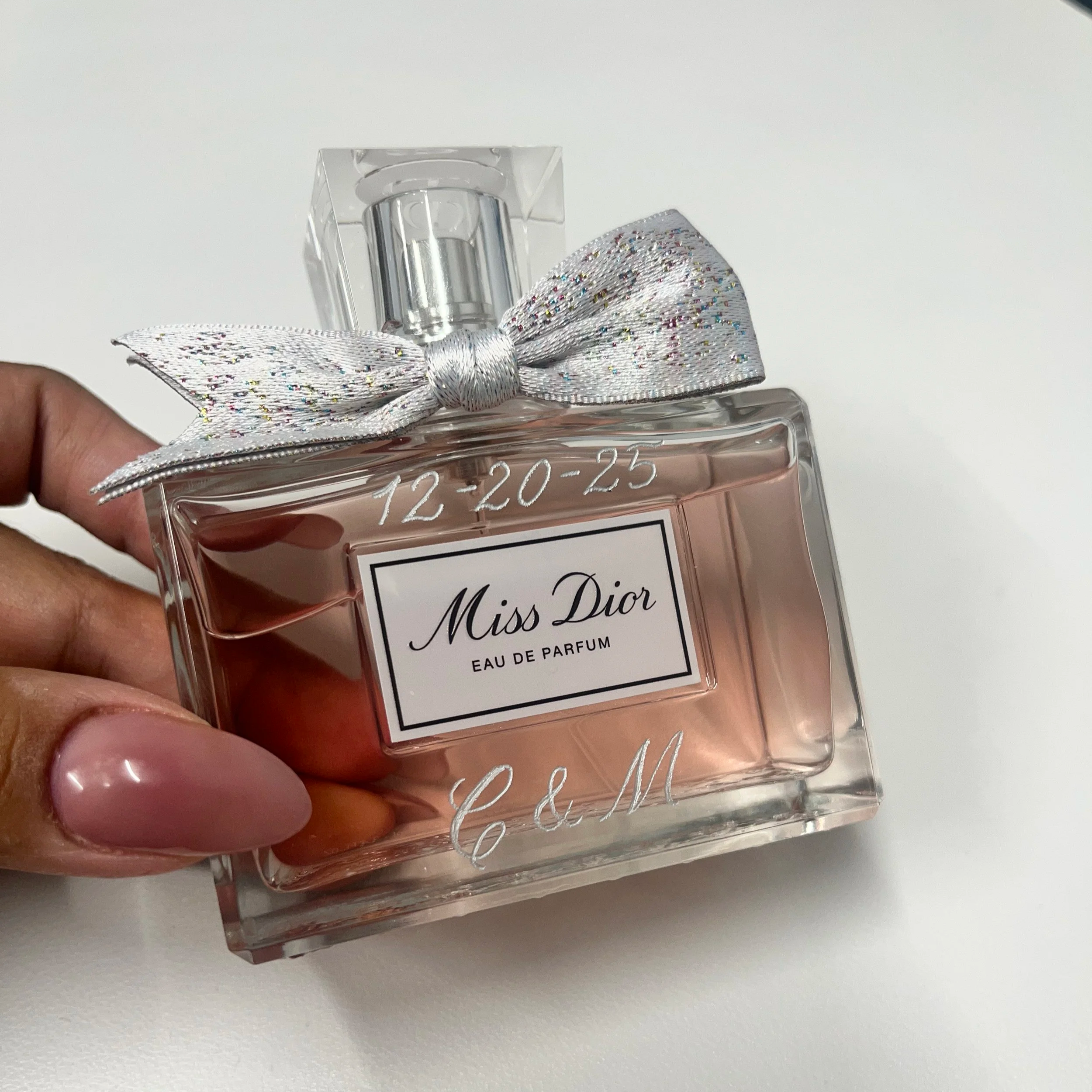custom engraved perfume