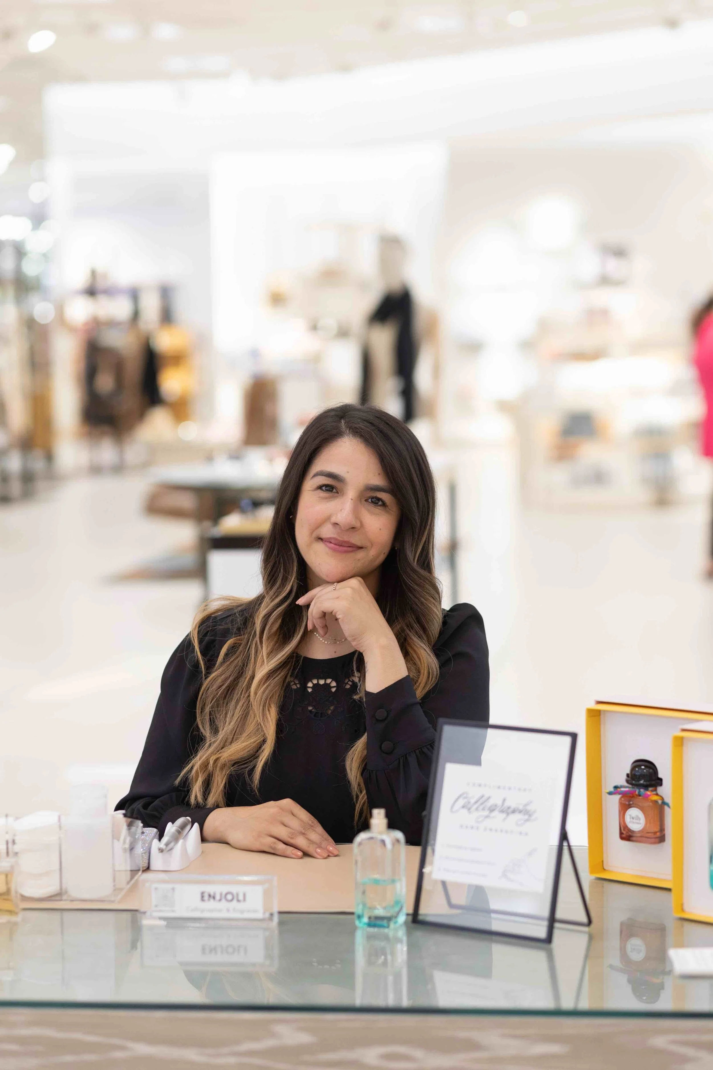 Enjoli Villa, founder of meaningful letters