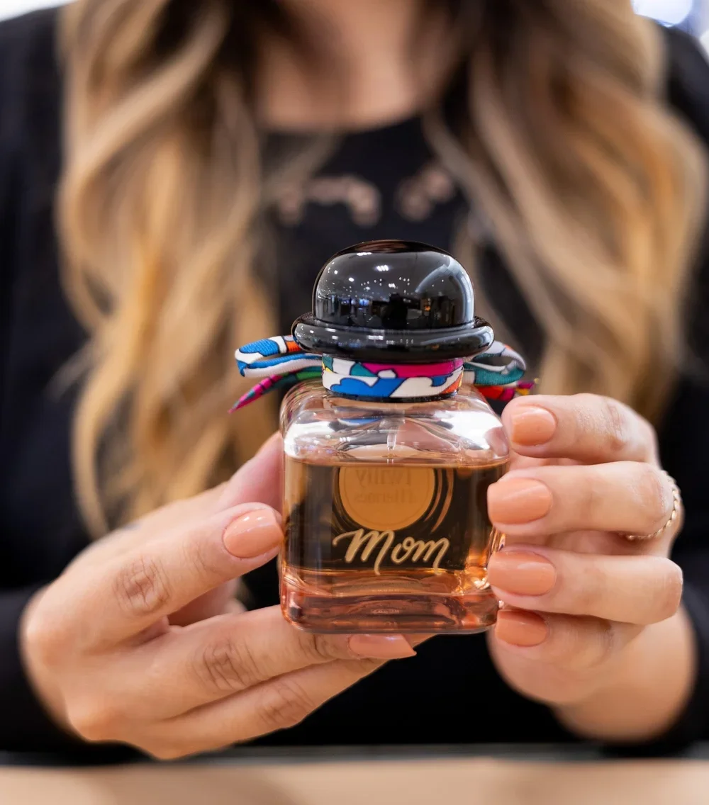 custom engraved perfume bottle