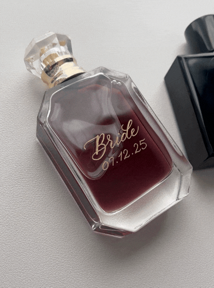 hand engraved perfume bottles