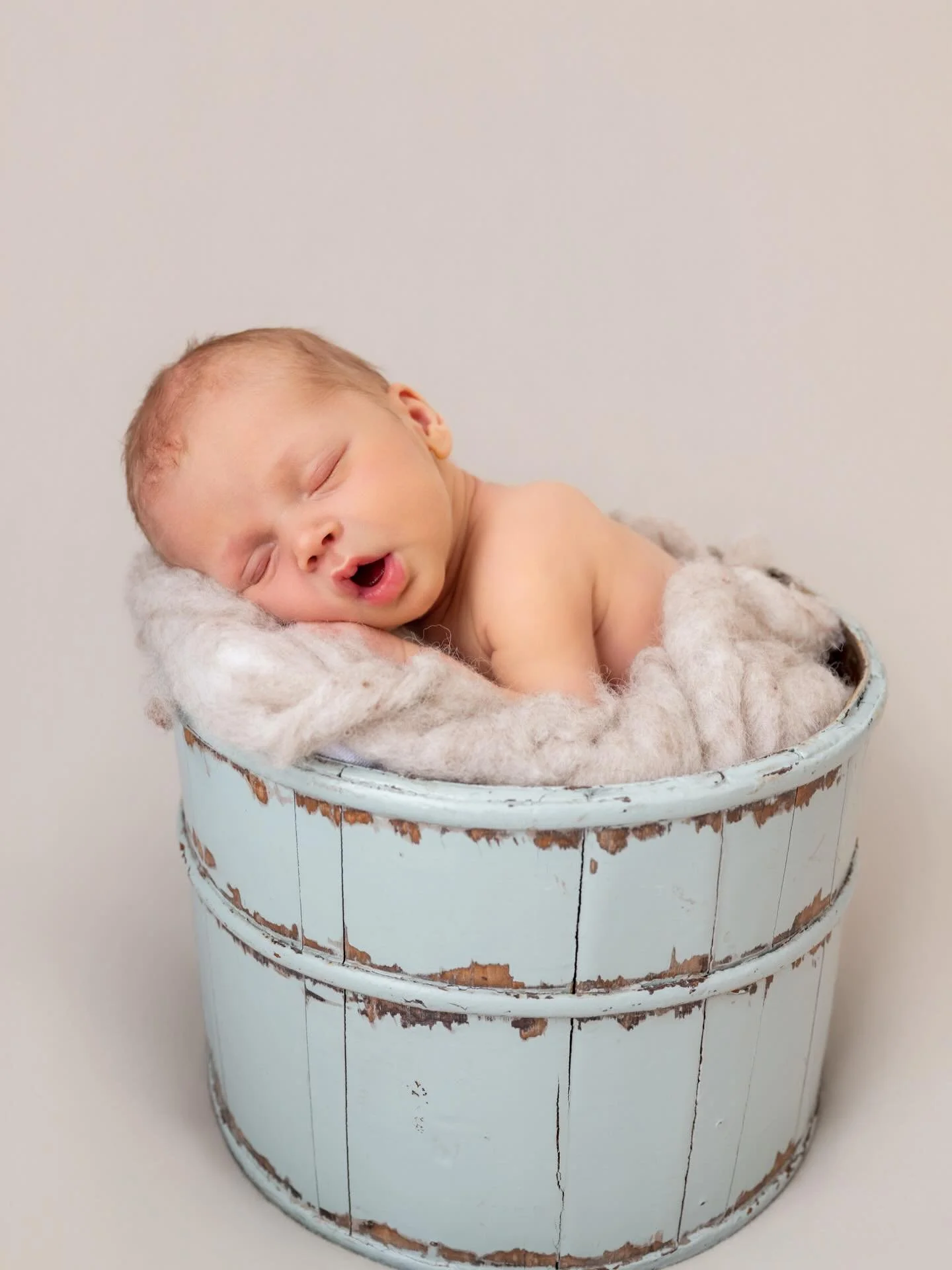 This little peanut came into the studio and made my heart absolutely melt! 💙