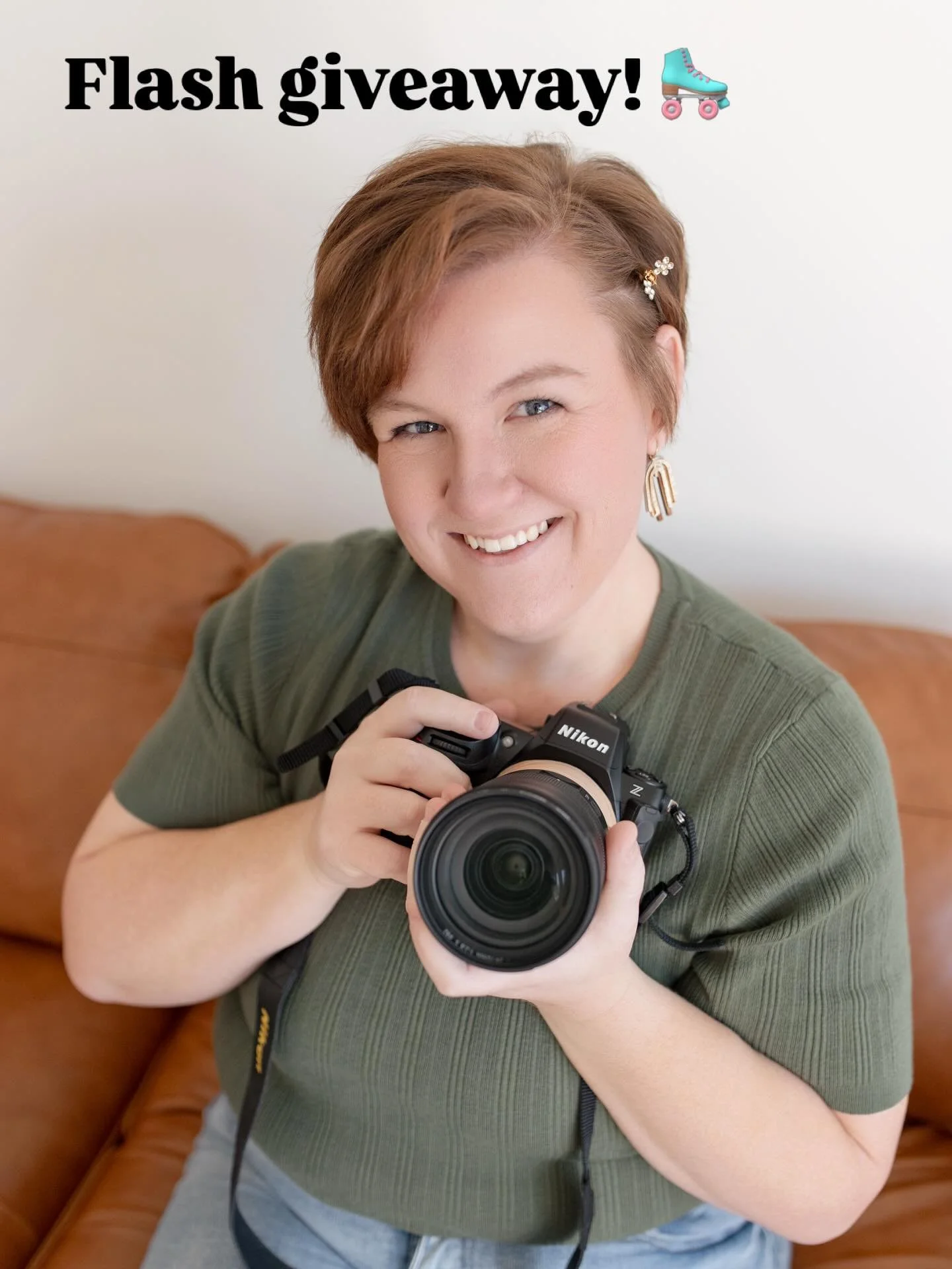 GIVEAWAY 🛼✨

Most of you know me as a newborn and family photographer, but what you might not know is that I also spend my weekends on the track! 

I&rsquo;m a player, team sponsor, and photographer for my local roller derby team, and this weekend I