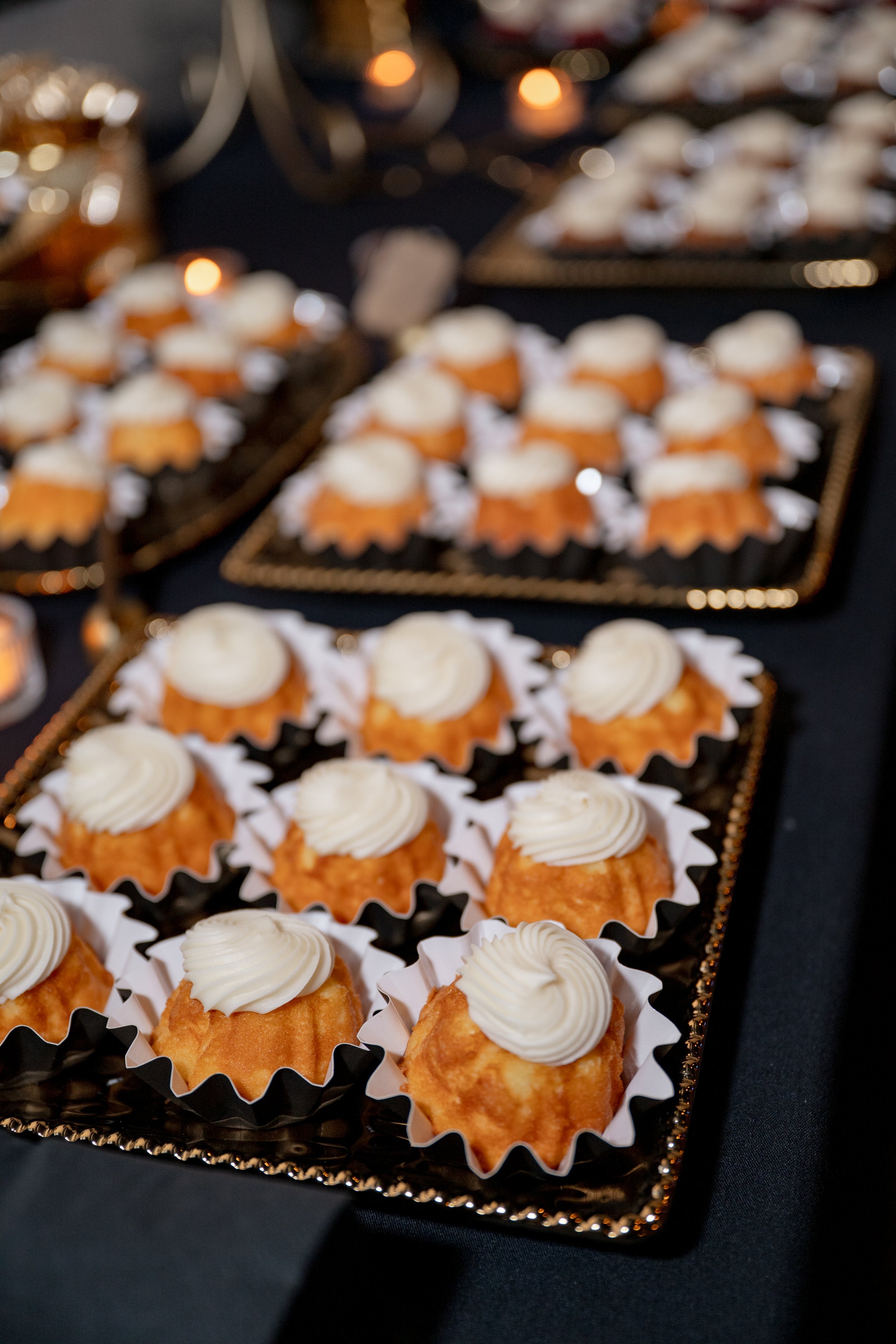 Nothing Bundt Cakes in a wedding photograph at New Vintage Place in Grand Rapids. 