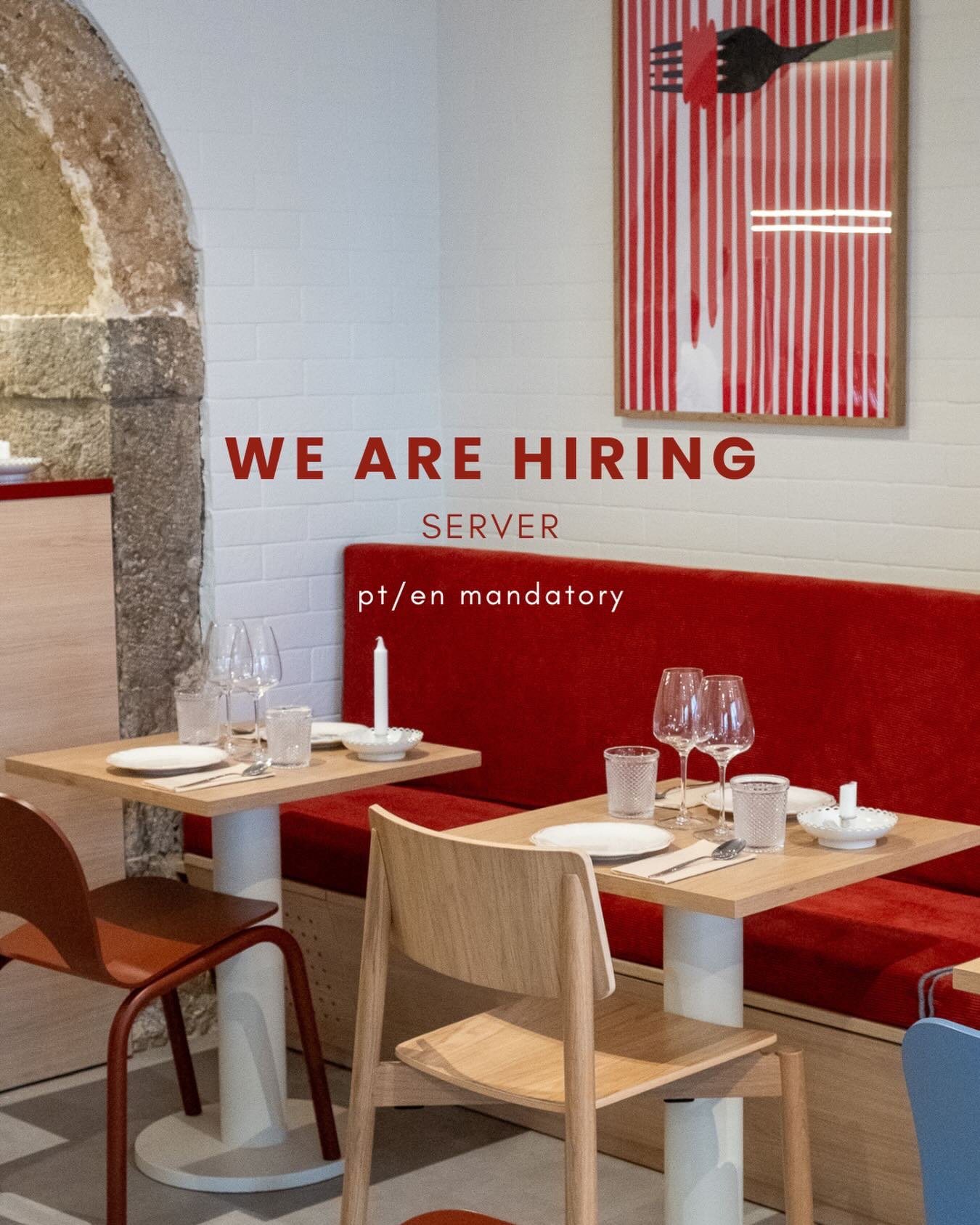We are hiring!

If you love pasta as much as we do, send us your Resume to geral@tramapastafresca.com