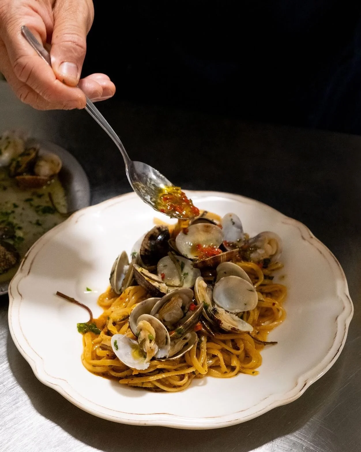 Our linguine with clams is a must try.

Popping up on your screen just in time for dinner tonight.

Book your table from 6pm