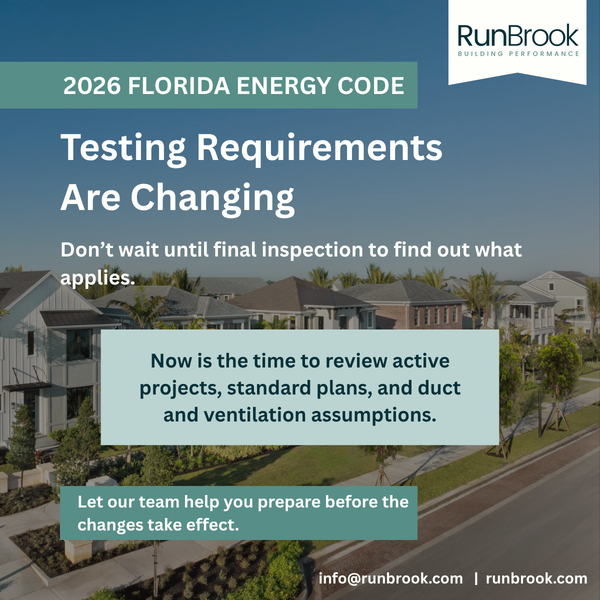 Florida Testing Requirements are Changing