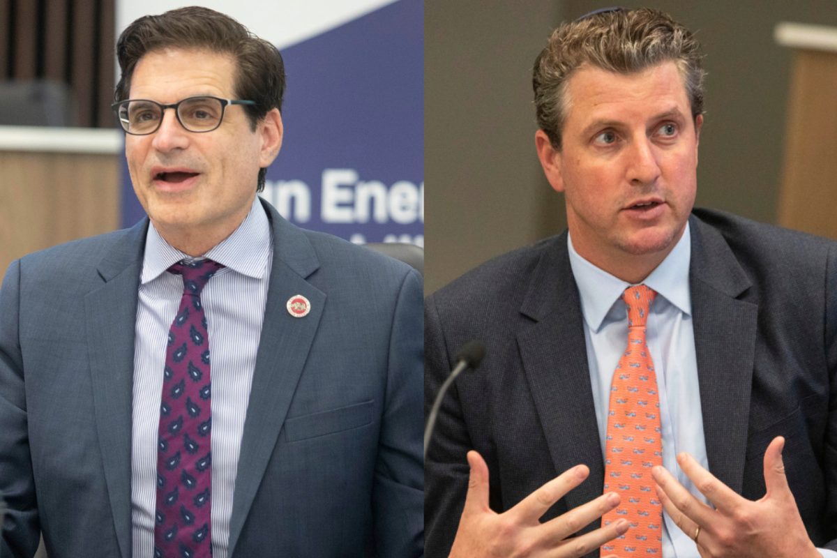 SB 905 was authored by Sen. Josh Becker (left) and co-sponsored by Sen. Henry Stern (right)