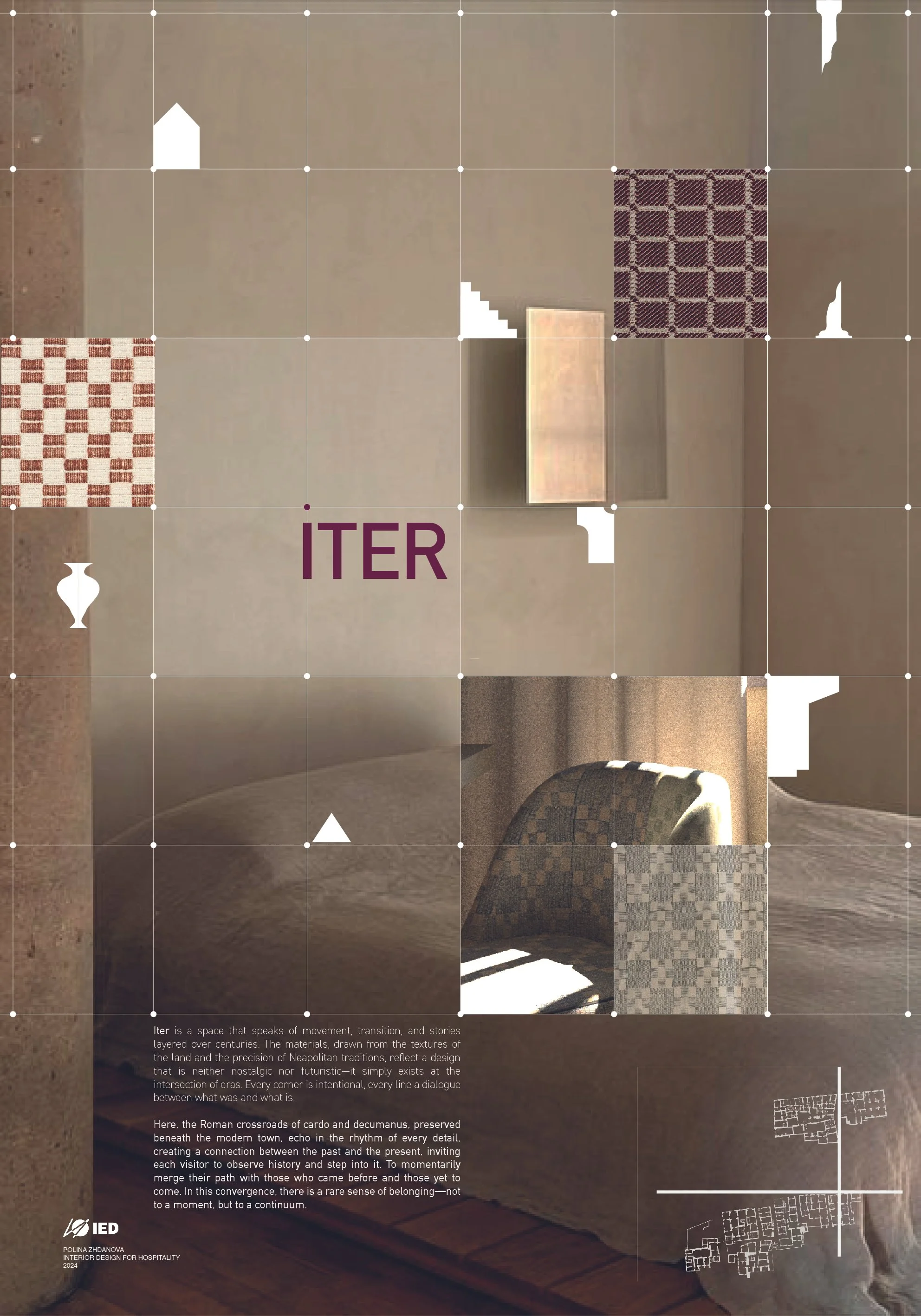 ITER Hotel. Rione Terra. Pozzuoli. Italy