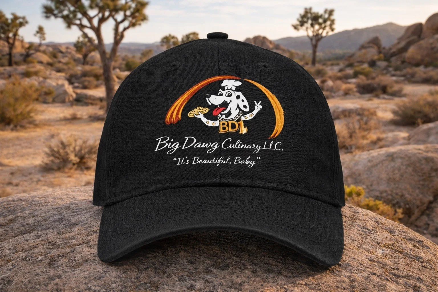 Embroidered Logo Hat