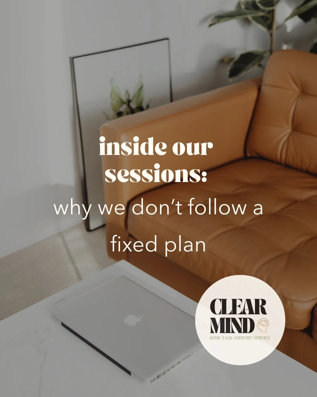 we don&rsquo;t follow a fixed, rigid plan 🙅

our support isn&rsquo;t about pushing through our to-do list no matter what. we consider our clients&rsquo; capacity, wellbeing and current priorities. 

e.g. we originally decided the bedroom was the mos