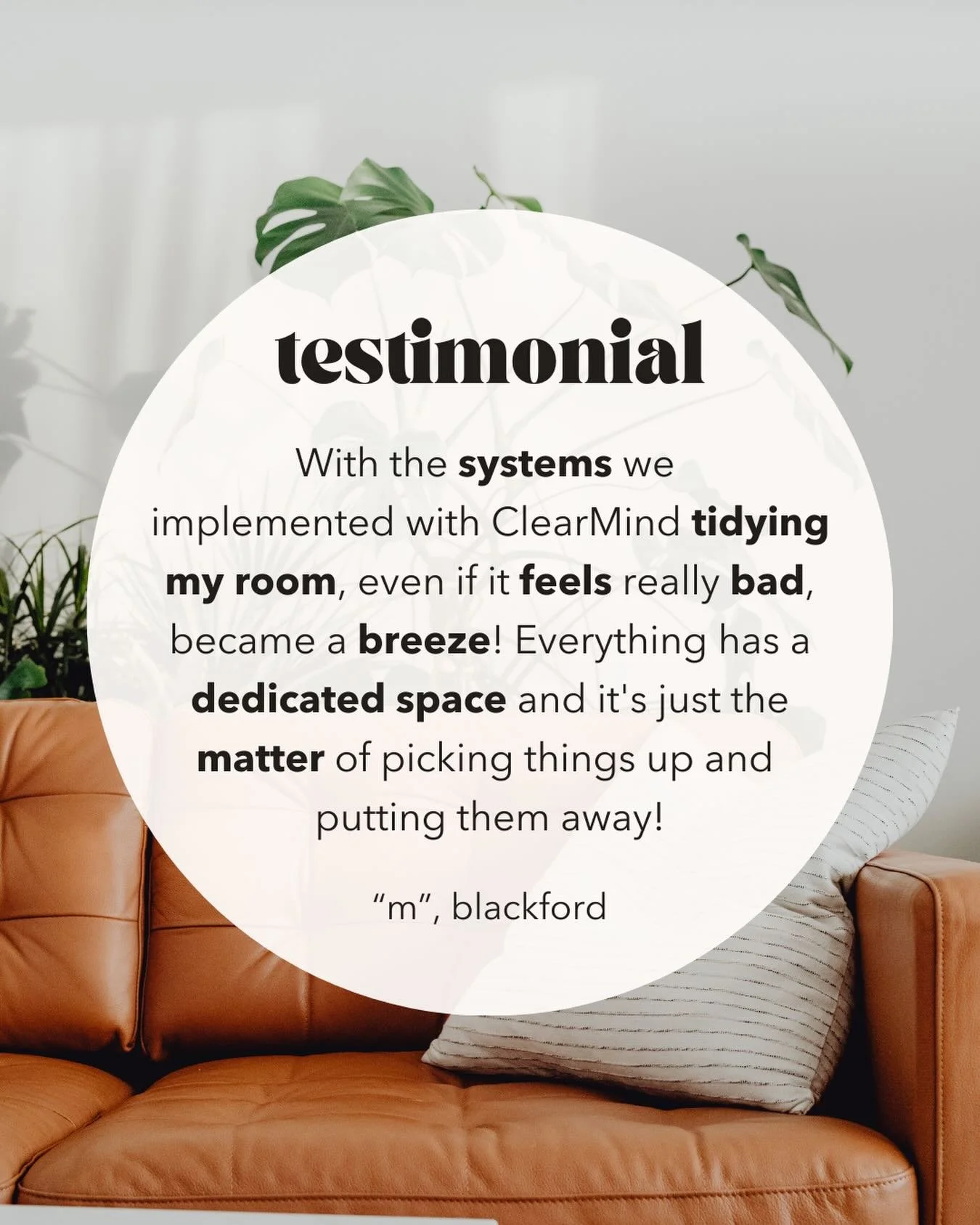 a nice wee testimonial from one of our fab clients! 

this touches on an important aspect of our services - there may be discomfort before things improve 🤍

apprehension about getting support with home tasks is totally normal, especially for ND peop