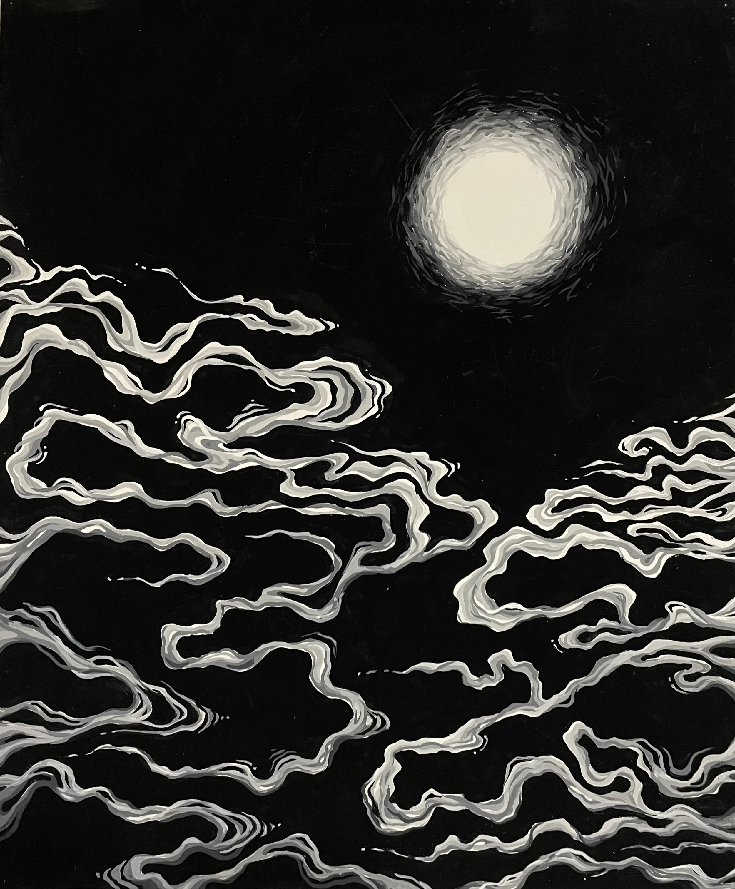 "Lunar (Color Exercise #1)" 
(2025)