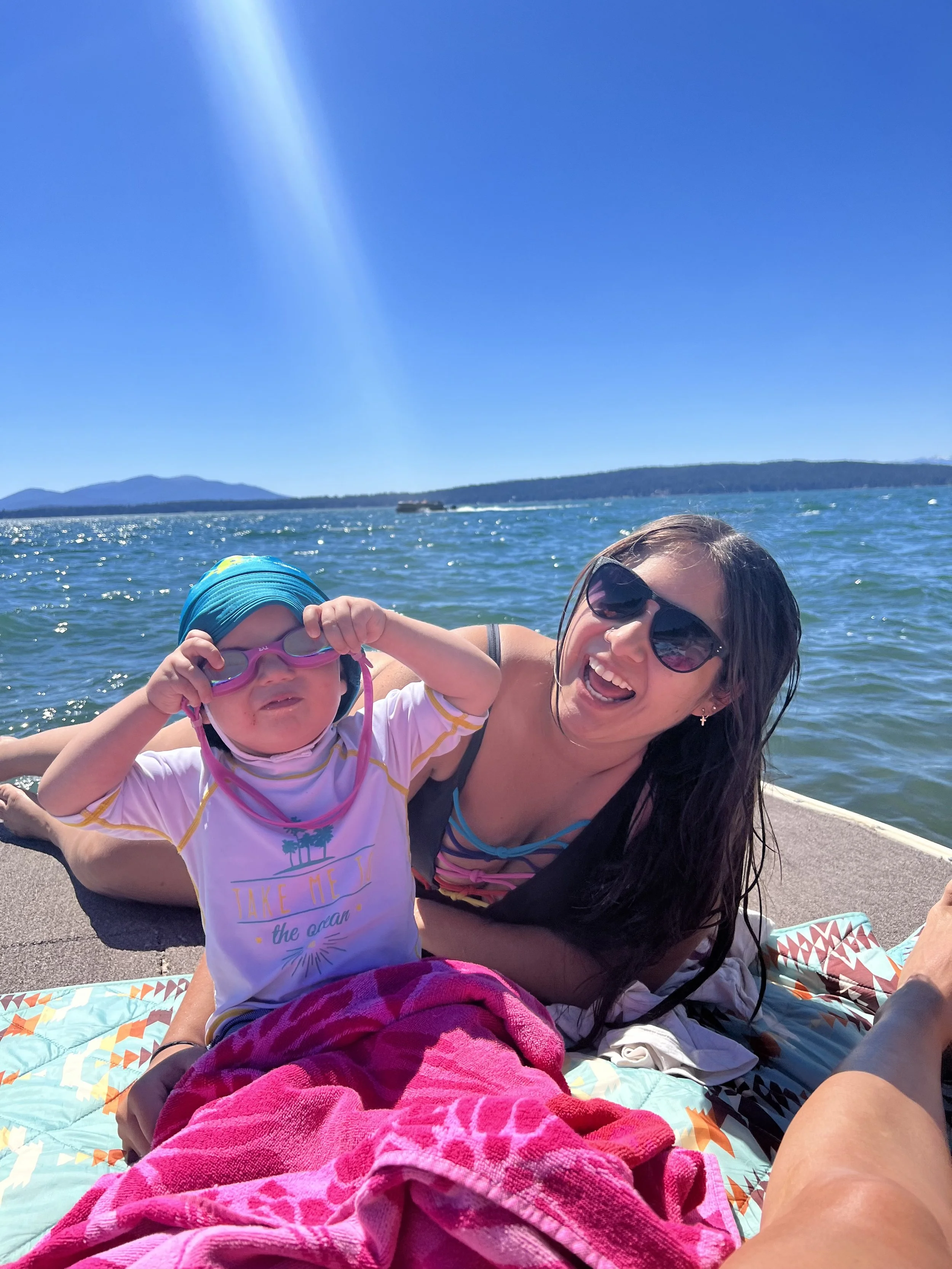 Ethan and Auntie Becca