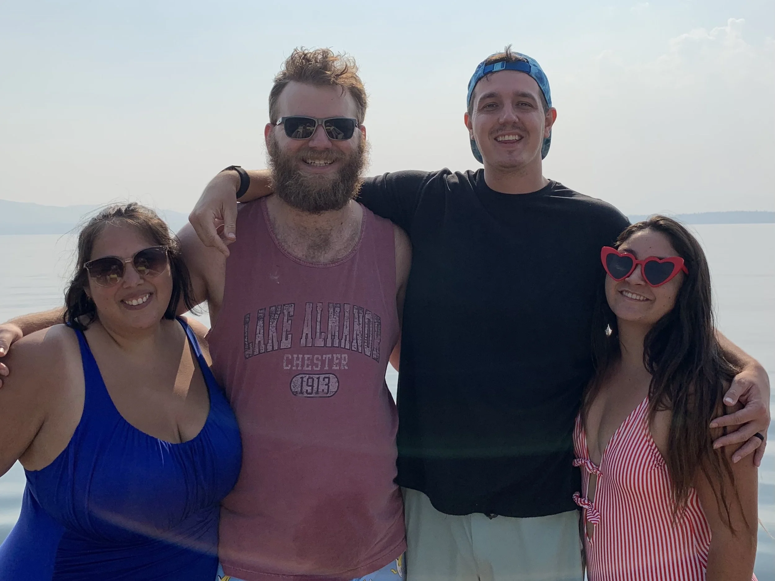 Emma, Sheldon, Caleb, Jackie