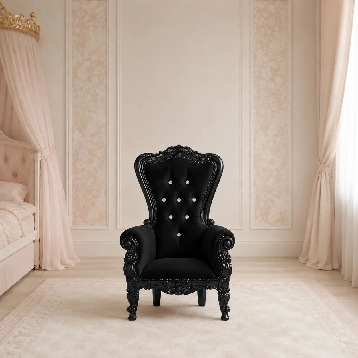 Kid Throne Chair