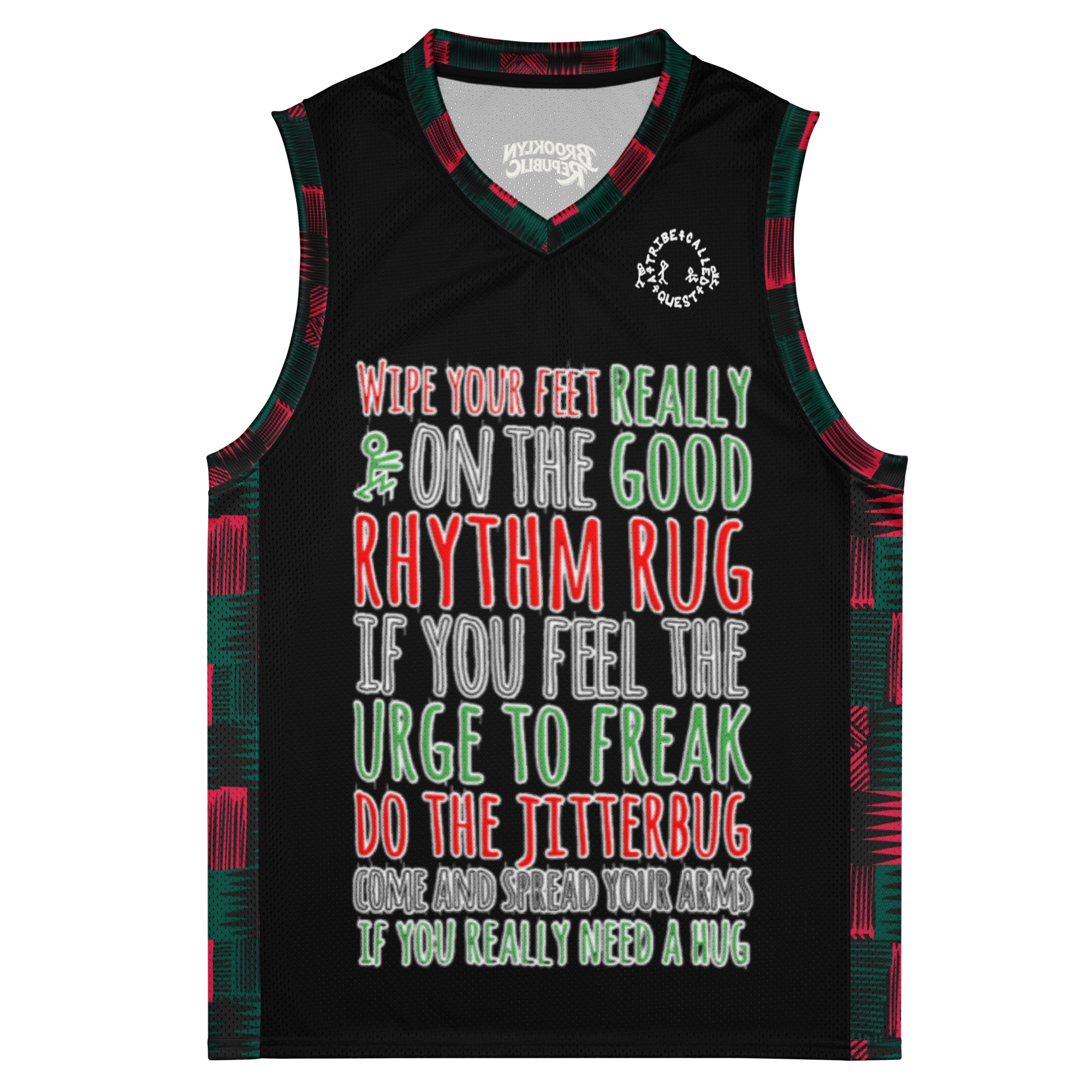 "Rhythm Rug" Premium Basketball Jersey