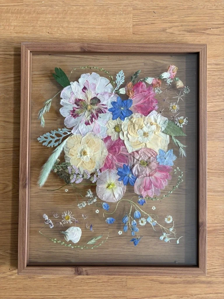 Wedding Bouwuet Flower Pressing by Nicole Price of Purley Sonoma and Purley Petalma The Moon Room.jpeg