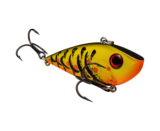 Strike King Red Eyed Shad Tungsten 2 Tap Crankbait GREEN PUMP CRAW