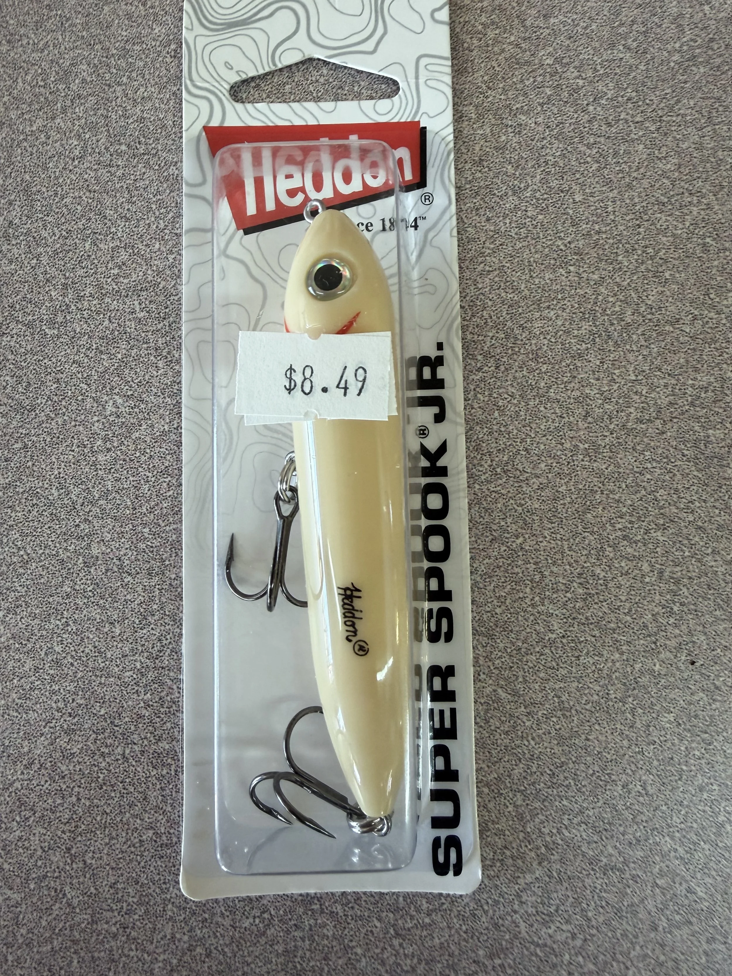 HEDDON SUPER SPOOK JR  BONE