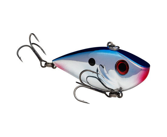 Red Eyed Shad 1/2oz Tungsten 2 Tap Chrome/Blue
