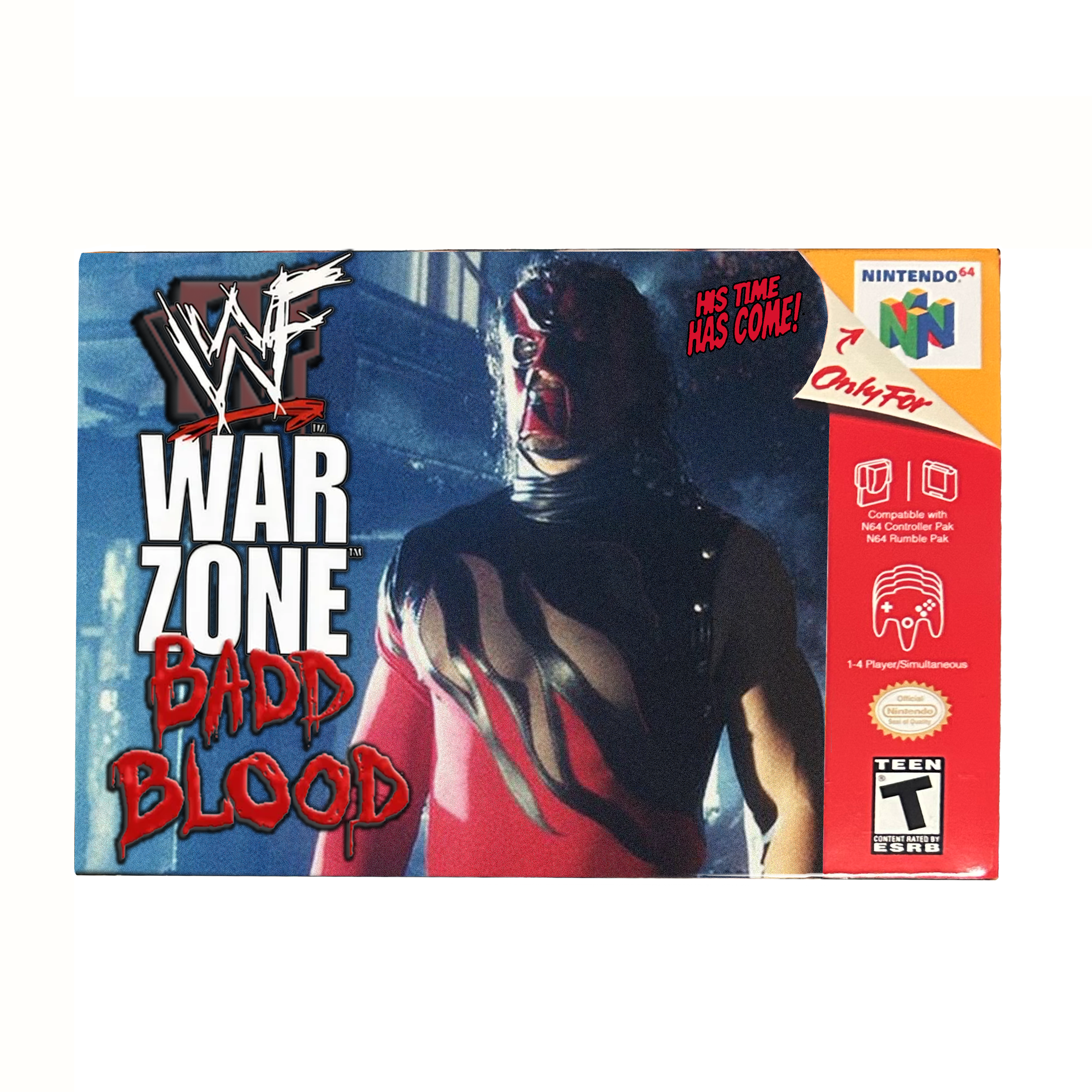 WWF Badd Blood - N64 (BOX ONLY)