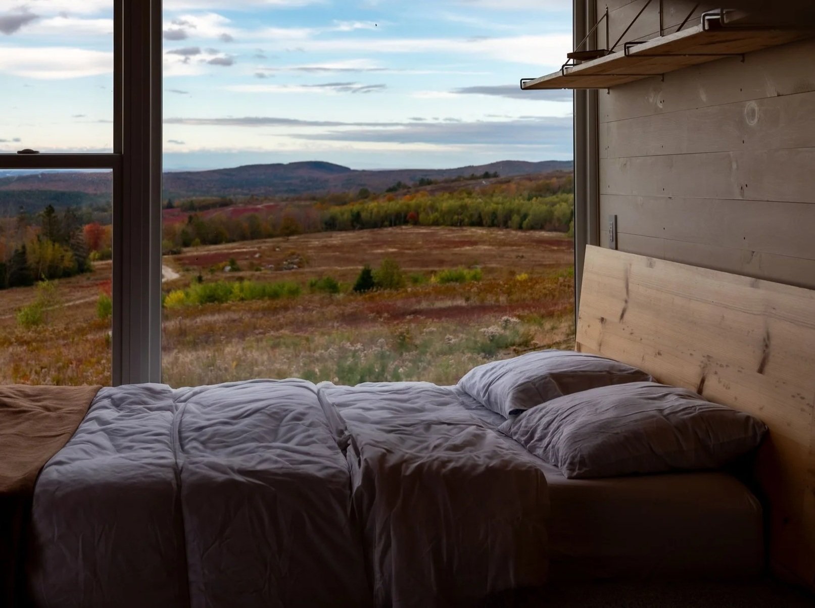 Bed in Cabin in Maine (Copy)
