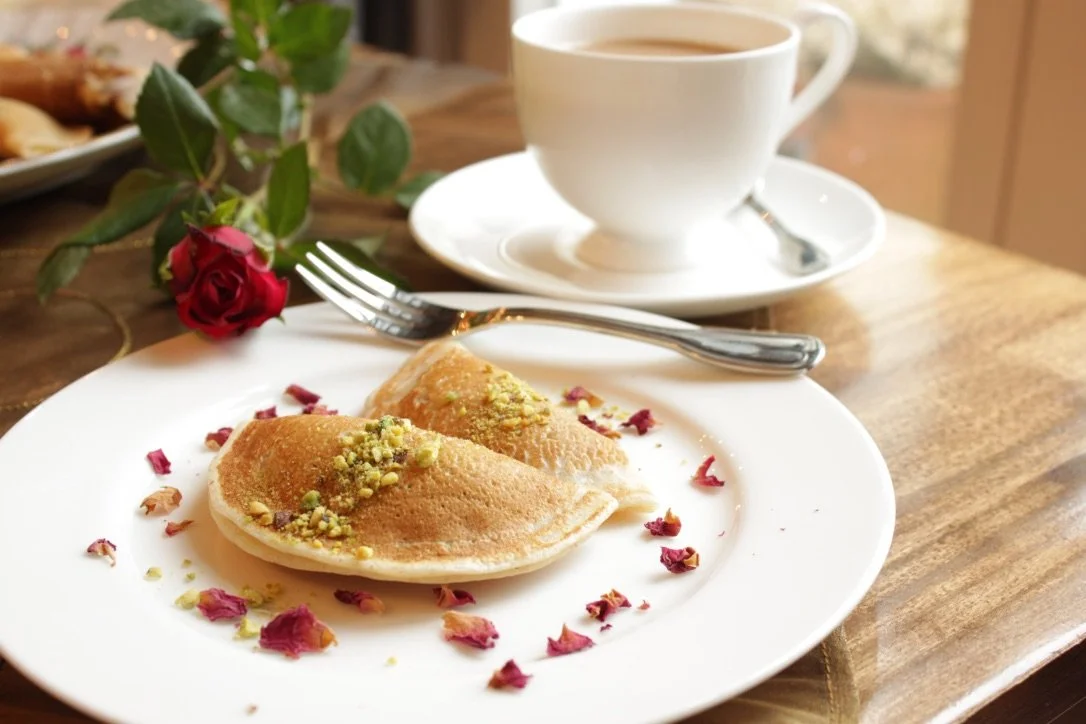 Nachspeise Atayyefmit Kaffee