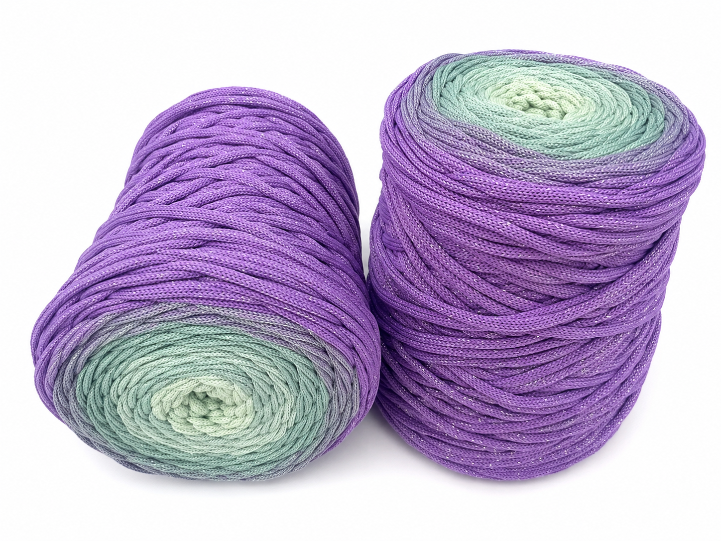 Polyester Cord Ombre 5mm - Moonlit Lavender