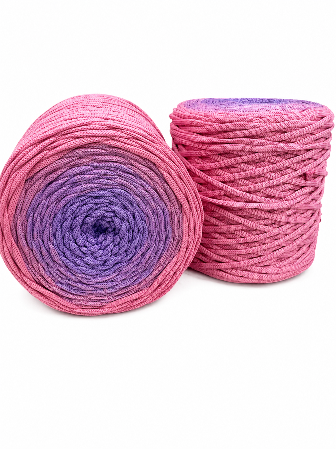 Polyester Ombre Cord 5mm - Frosted Plum