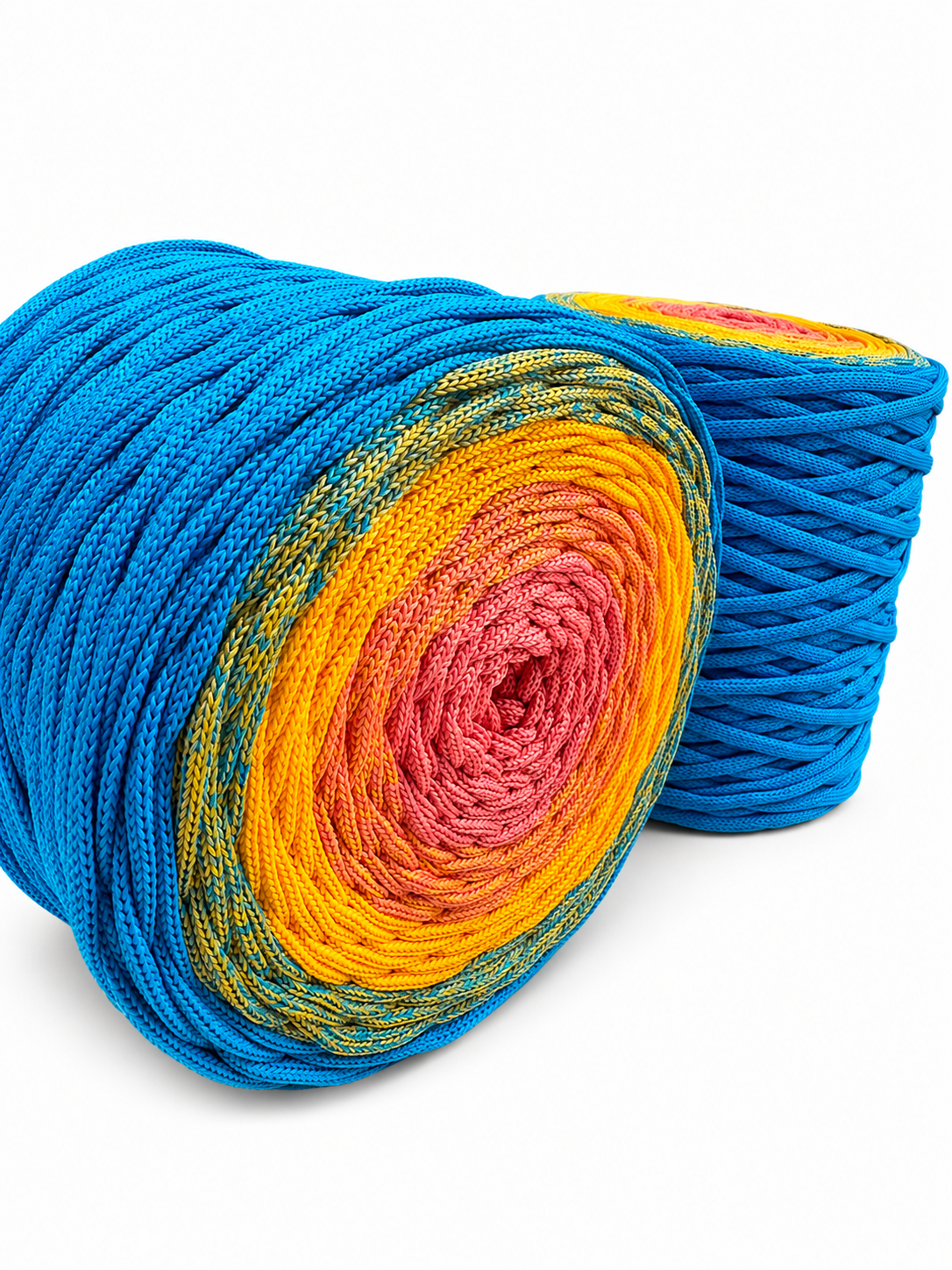 Polyester Ombre Cord 5mm - Tropical Splash