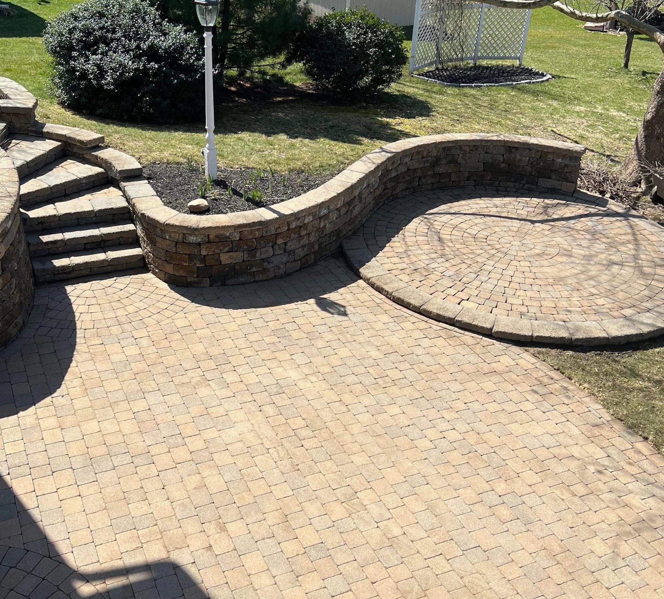 Trident Pressure Washing Patio stone in Connecticut