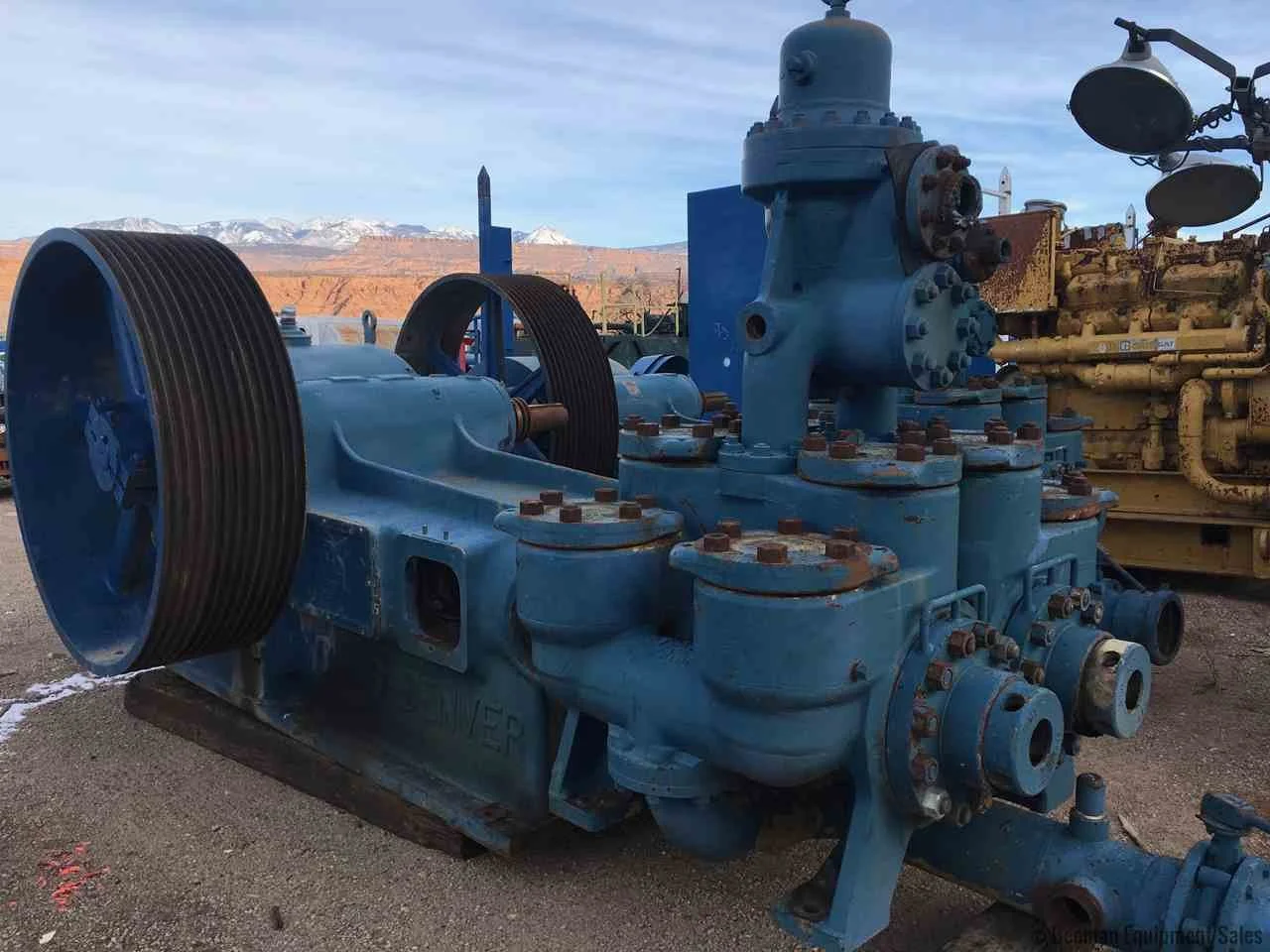 Gardner Denver 7 3/4 x 16 Duplex Mud Pump