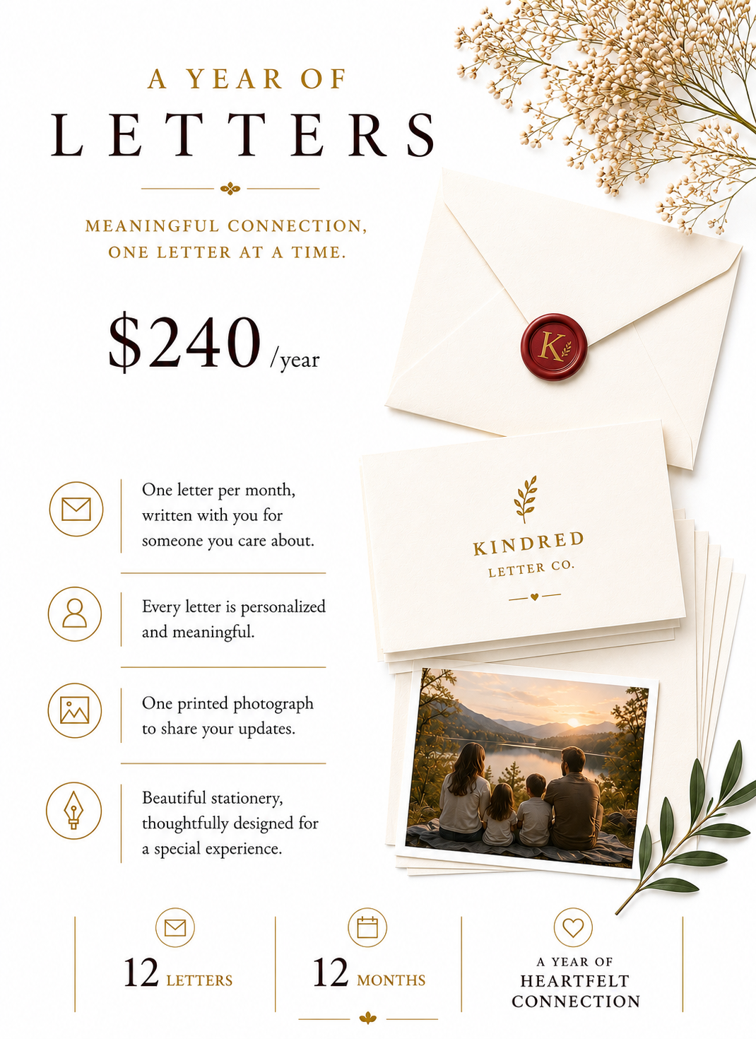 Kindred Letters [Yearly Subscription ~ Two Months Free]