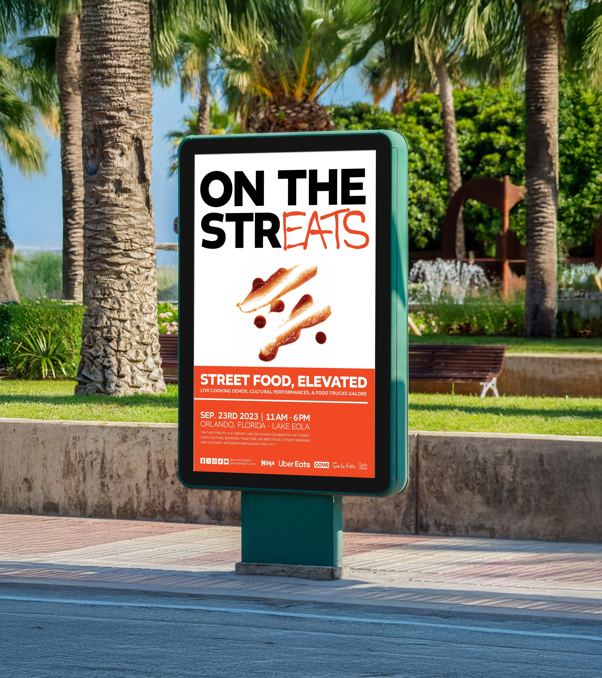On the streats poster