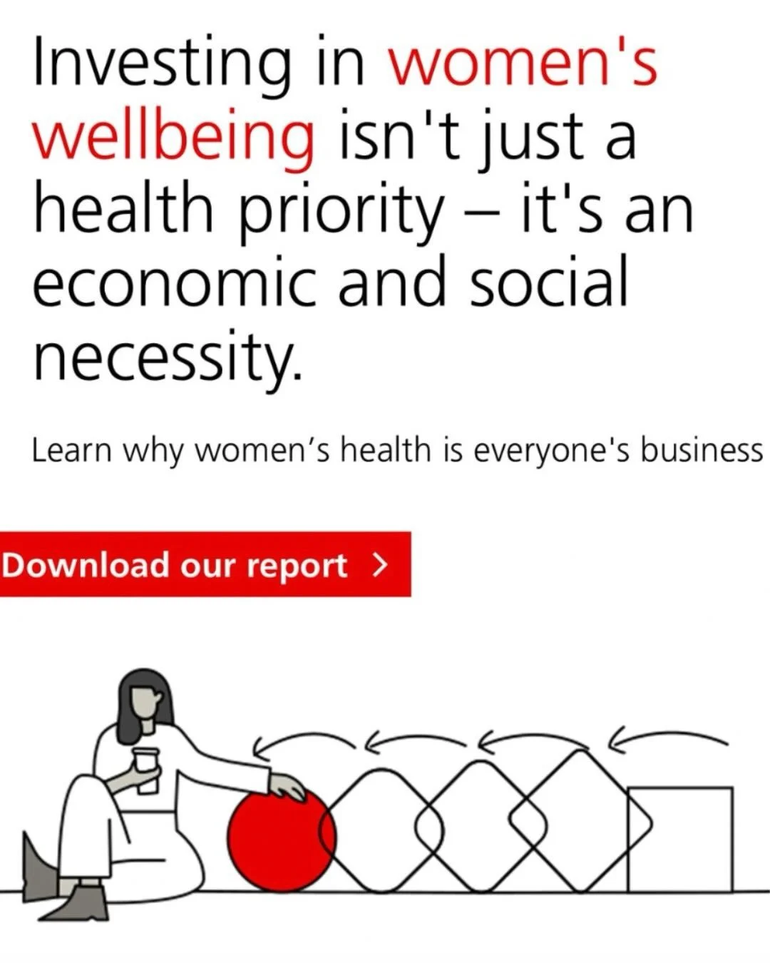Att f&ouml;rb&auml;ttra kvinnors h&auml;lsa &auml;r i allra h&ouml;gsta grad en samh&auml;llsekonomisk fr&aring;ga. Bara i Norden uppskattas  ett minskat gap frig&ouml;ra 300&ndash;500 miljarder kronor i produktivitet, kostnadsbesparingar och innovat