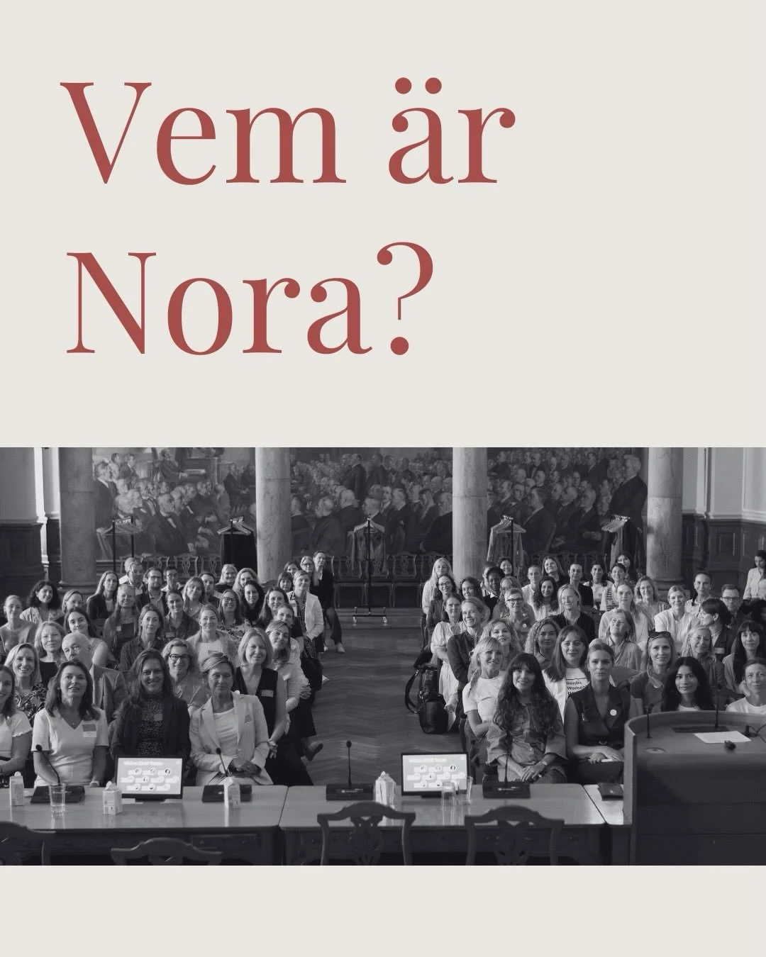 Varf&ouml;r har vi d&ouml;pt motionen till Nora?

Alltf&ouml;r ofta stannar f&ouml;r&auml;ndring i diskussioner om hur problemet ska definieras. Under 2025 samlades d&auml;rf&ouml;r 136 experter fr&aring;n hela Norden med ett nytt angreppss&auml;tt.
