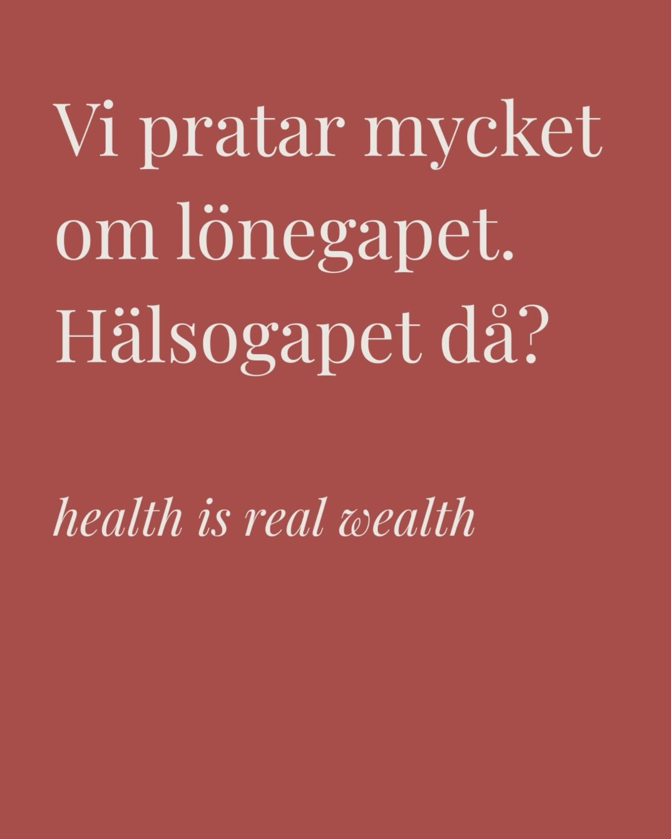 Att rangordna olika j&auml;mst&auml;lldhetsfr&aring;gor fyller egentligen inget syfte &ndash; framf&ouml;rallt inte eftersom de alla &auml;r t&auml;tt sammankopplade.

S&auml;mre h&auml;lsa bland kvinnor, s&auml;mre f&ouml;ruts&auml;ttningar f&ouml;r