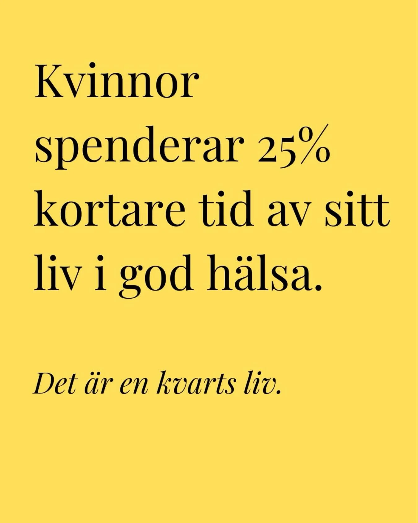 De flesta blir f&ouml;rv&aring;nade n&auml;r de h&ouml;r detta, och m&aring;nga undrar om det inte &auml;r f&ouml;r att kvinnor lever l&auml;ngre &auml;n m&auml;n. Men s&aring; &auml;r det faktiskt inte - gapet syns i alla &aring;ldersgrupper och kvi