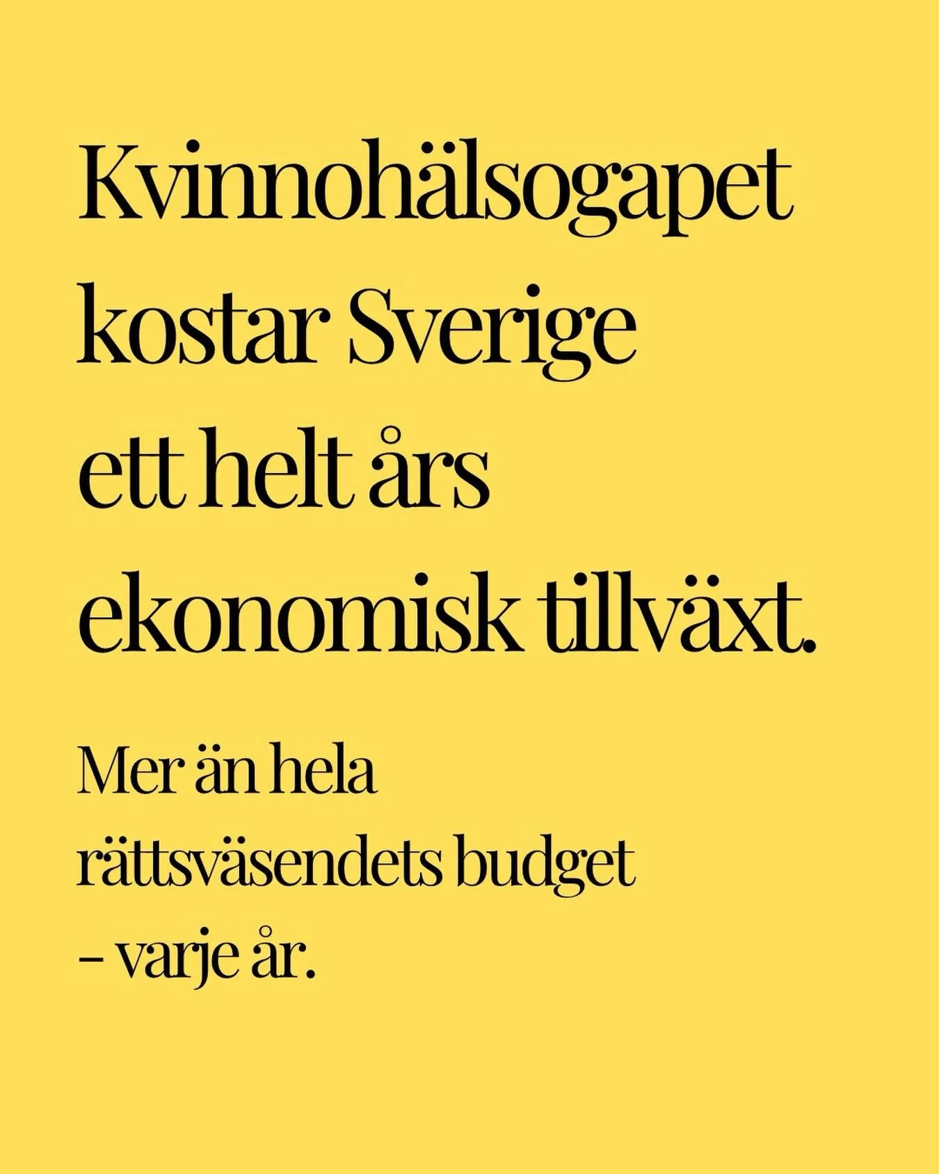 Att kvinnor st&aring;r f&ouml;r omkring tv&aring; tredjedelar av alla sjukskrivningar i Sverige och har n&auml;stan dubbelt s&aring; h&ouml;g sjukfr&aring;nvaro som m&auml;n &auml;r resultatet av en l&aring;ngvarig strukturell obalans. Och det &auml;