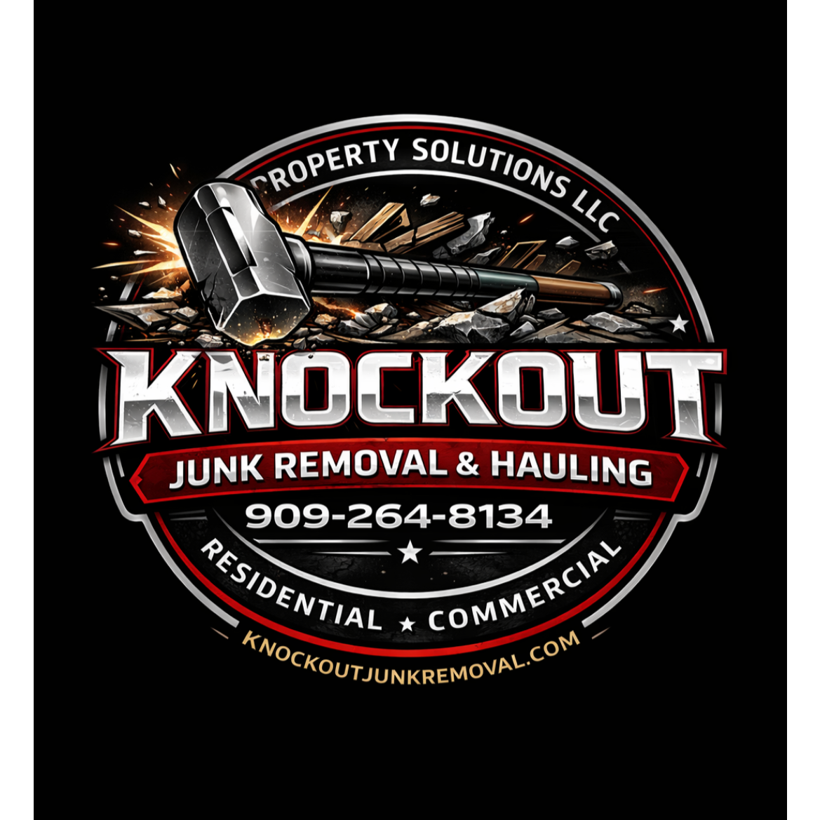 KnockOut Junk Removal &amp; Hauling is under construction